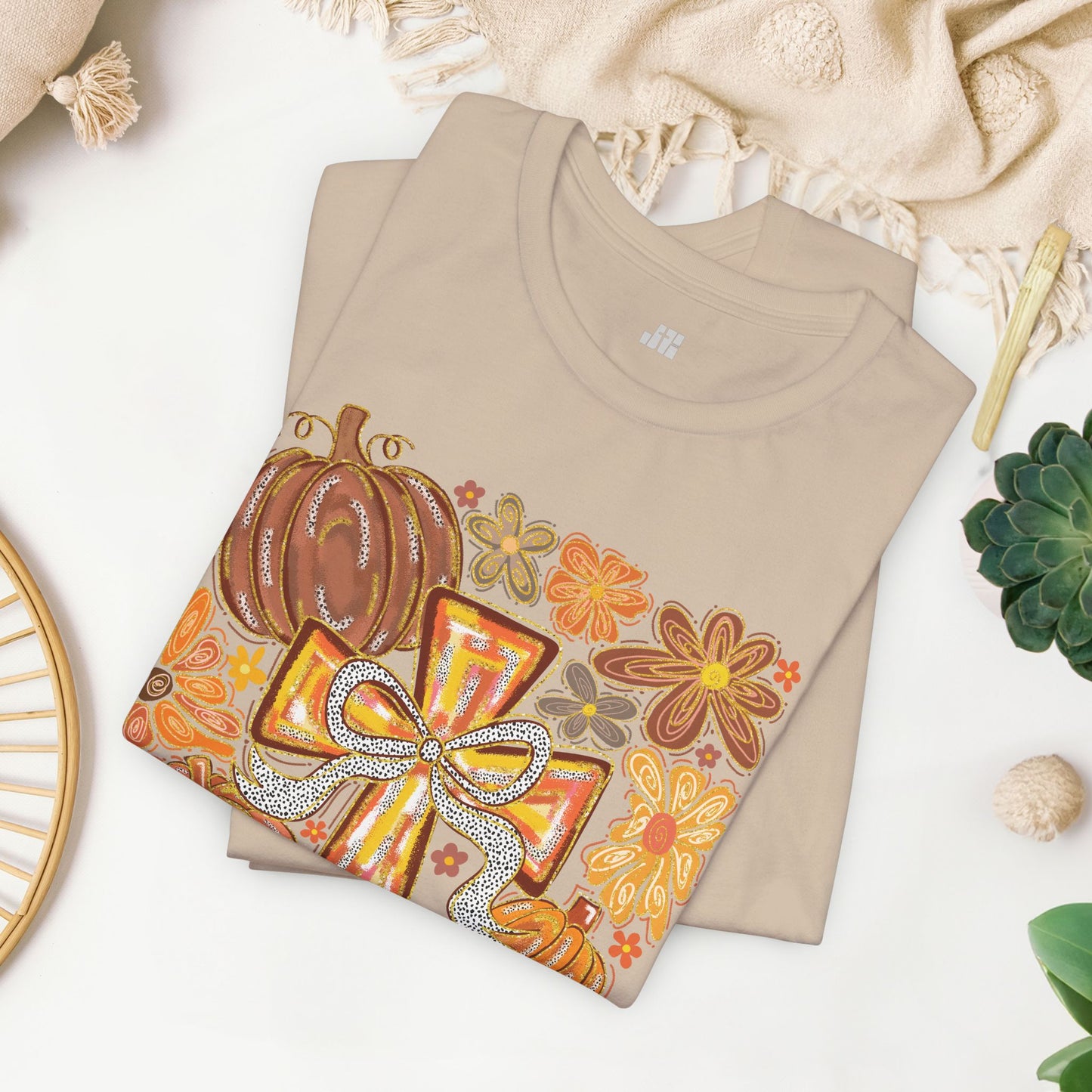 Trendy Fall Christian Soft Cotton Tee