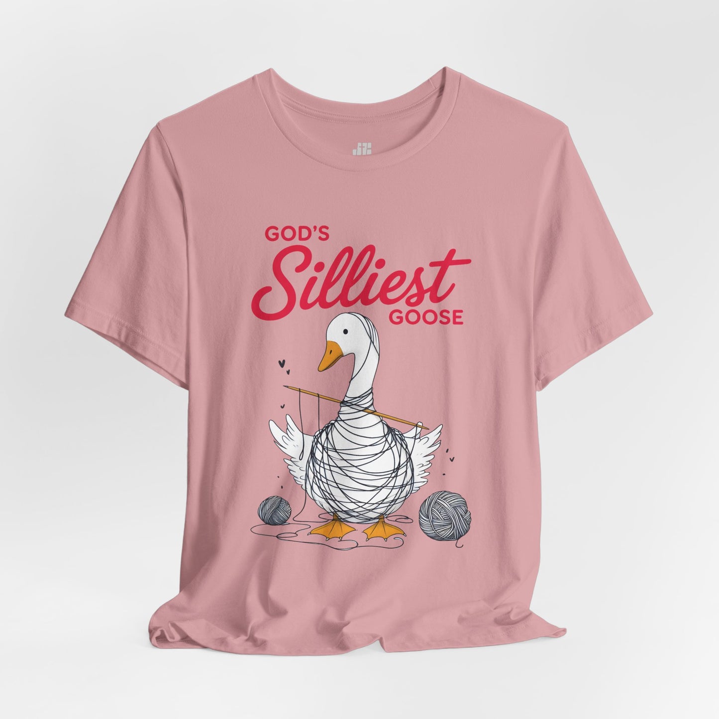 God's Silliest Goose Soft Cotton Tee - Christian Shirt
