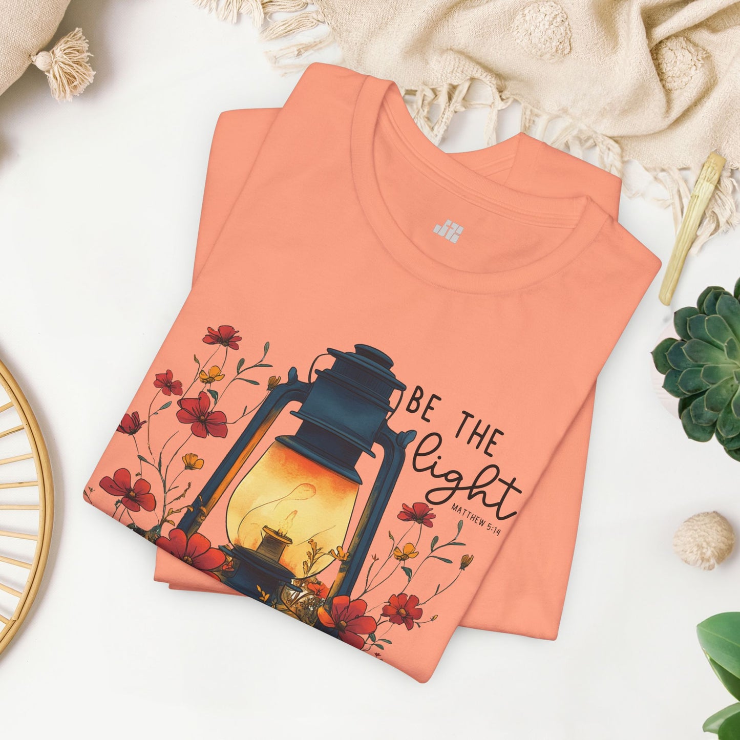 Be The Light Soft Cotton Tee
