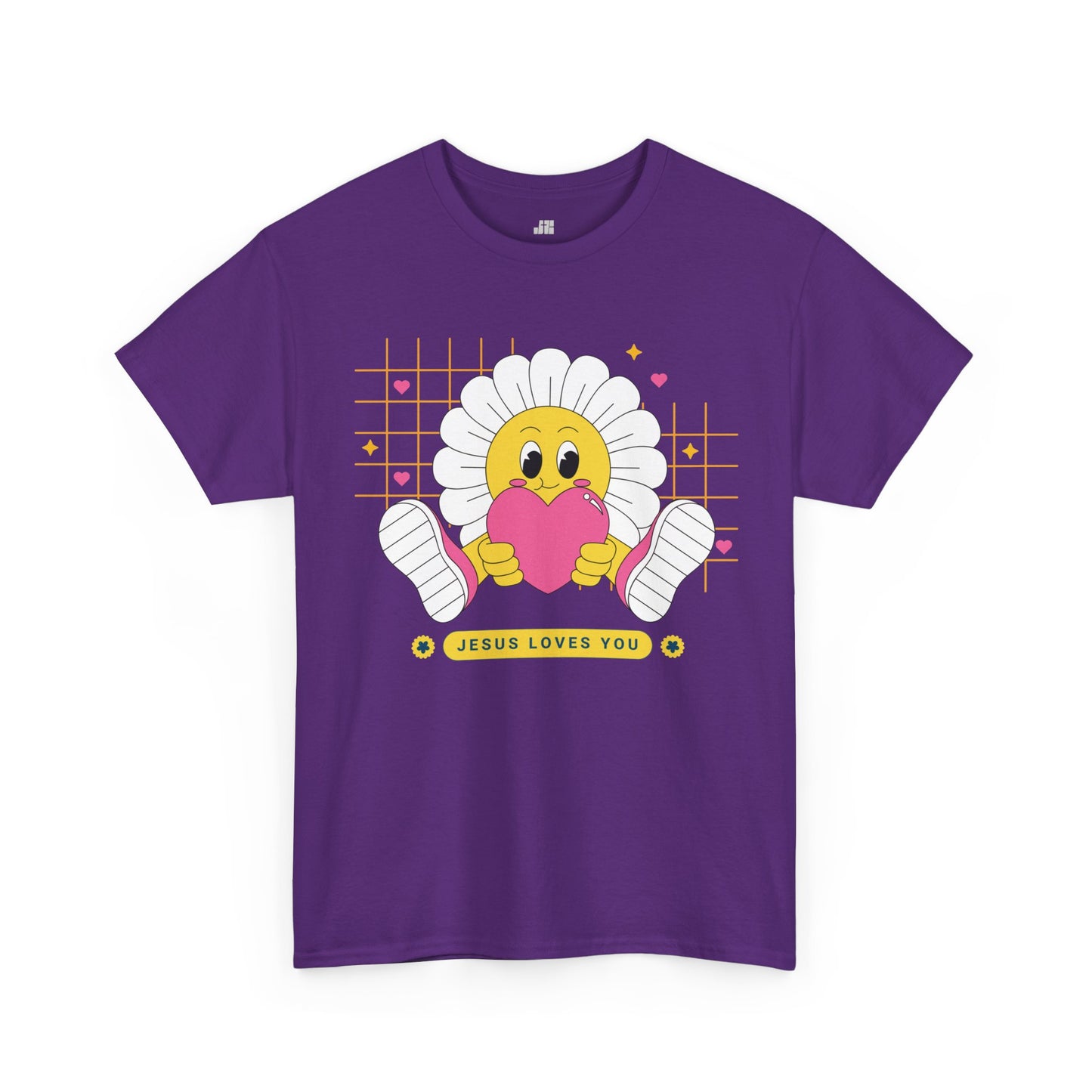 Jesus Loves You Heavy Cotton Tee