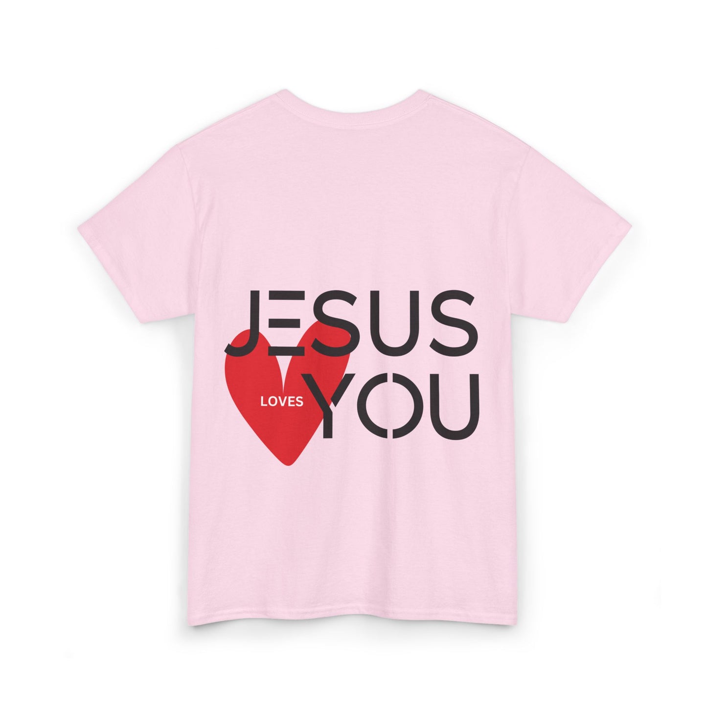 Jesus Loves You Heavy Cotton Tee