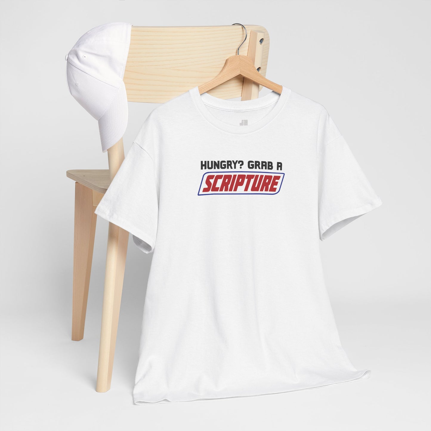 Hungry? Grab a Scripture Heavy Cotton Tee