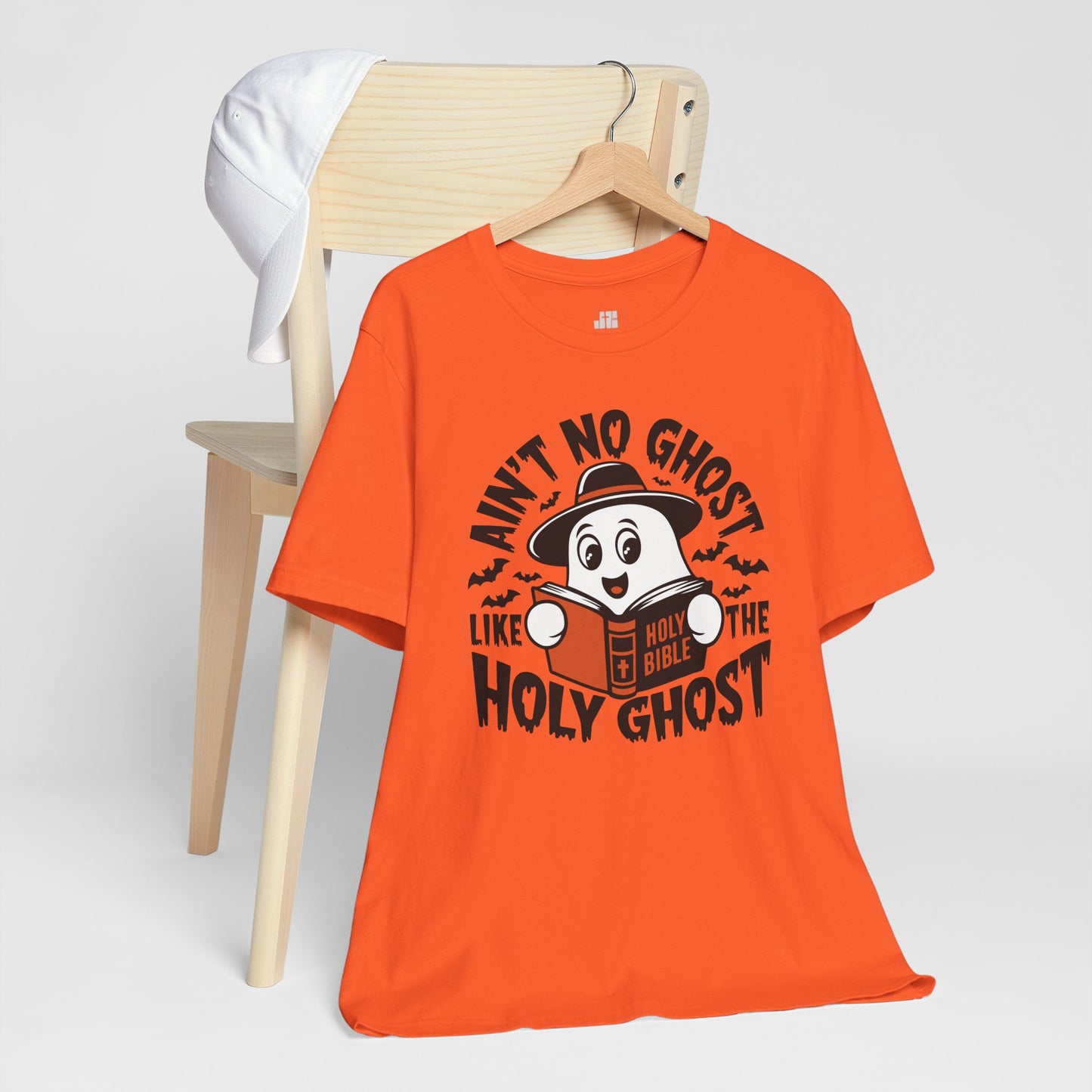 Ain't No Ghost Like The Holy Ghost Soft Cotton Tee - Christian Shirt