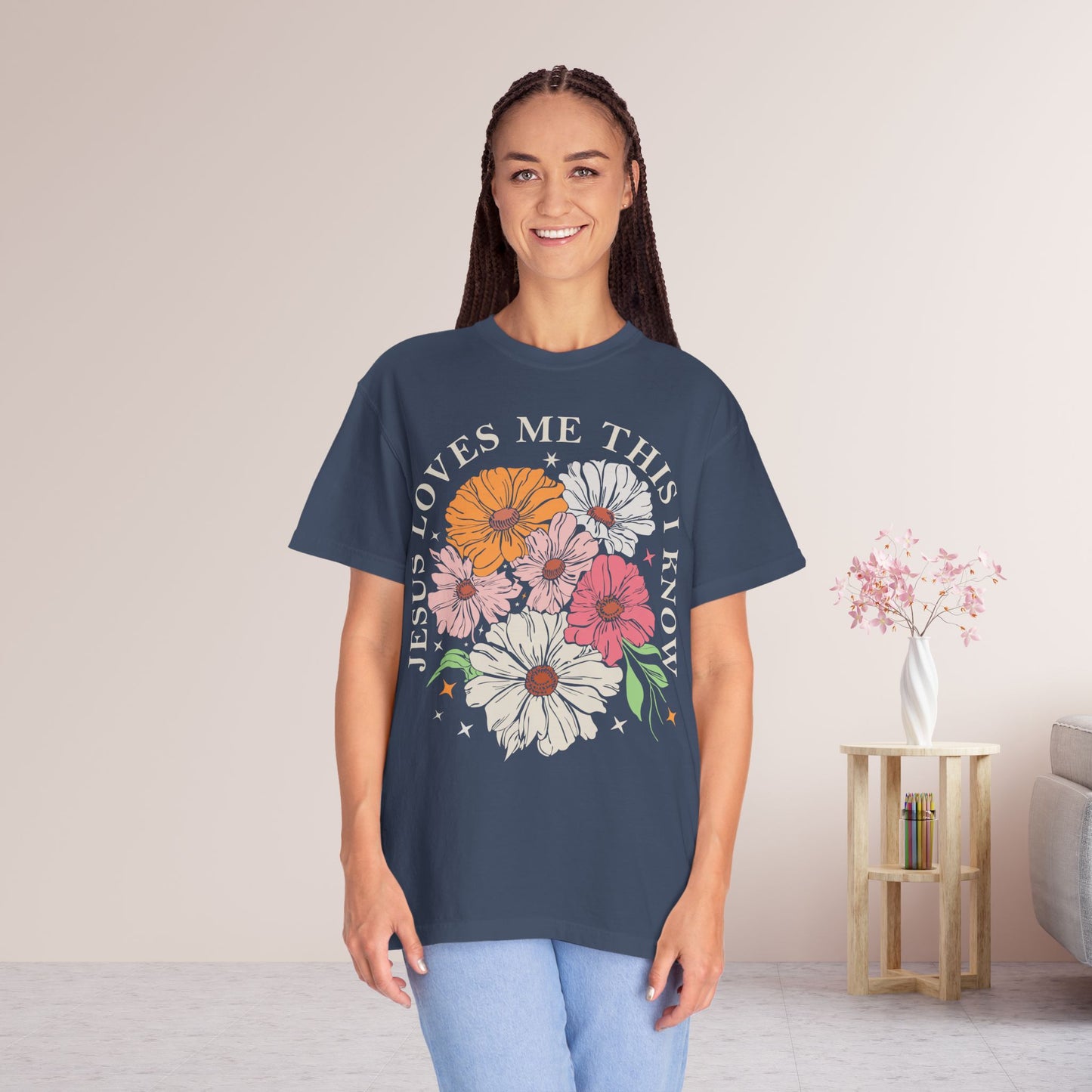 Jesus Loves Me This I Know Comfort Colors Shirt