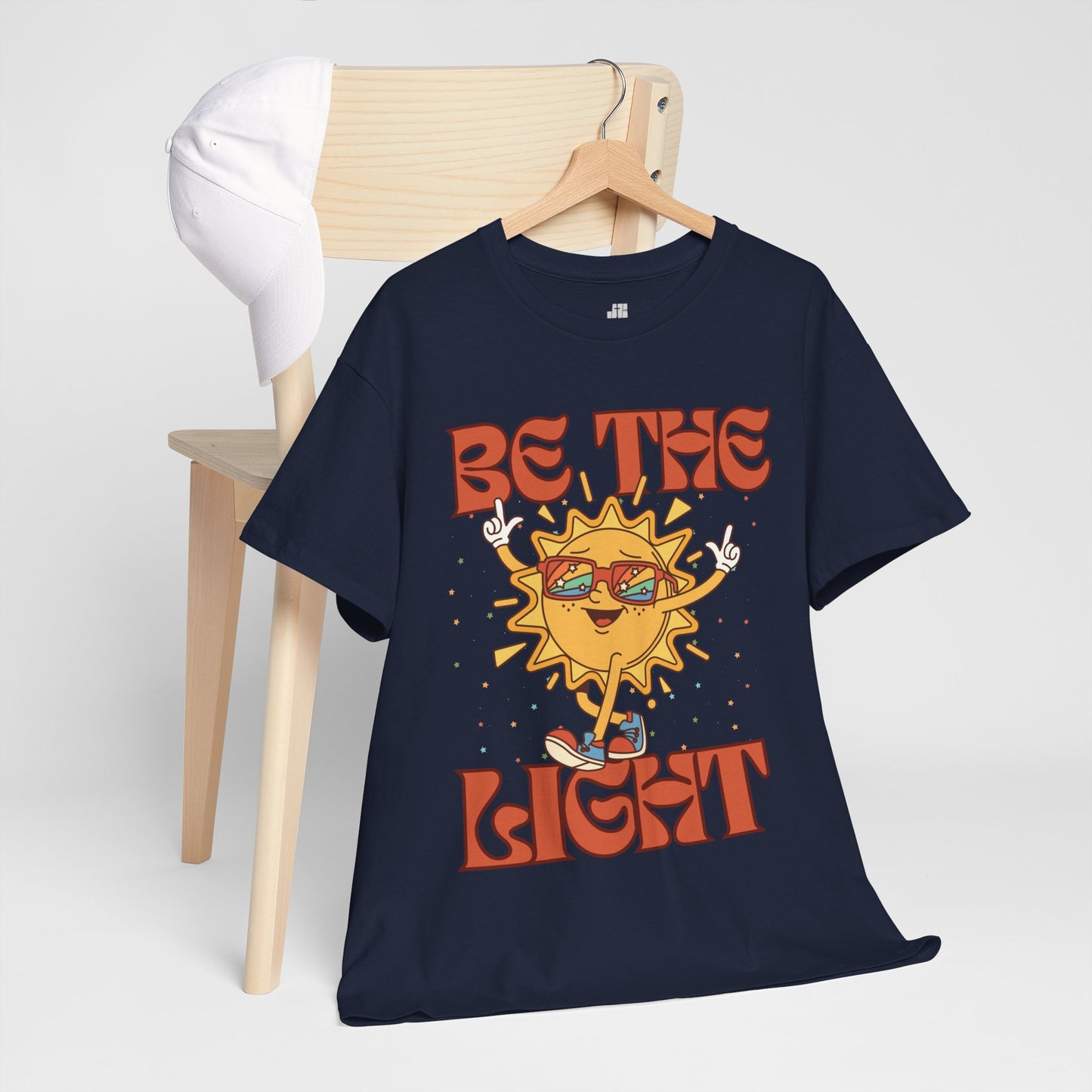 Be The Light Heavy Cotton Tee