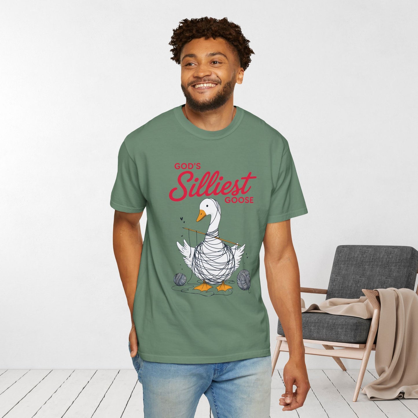 God's Silliest Goose Comfort Colors Shirt