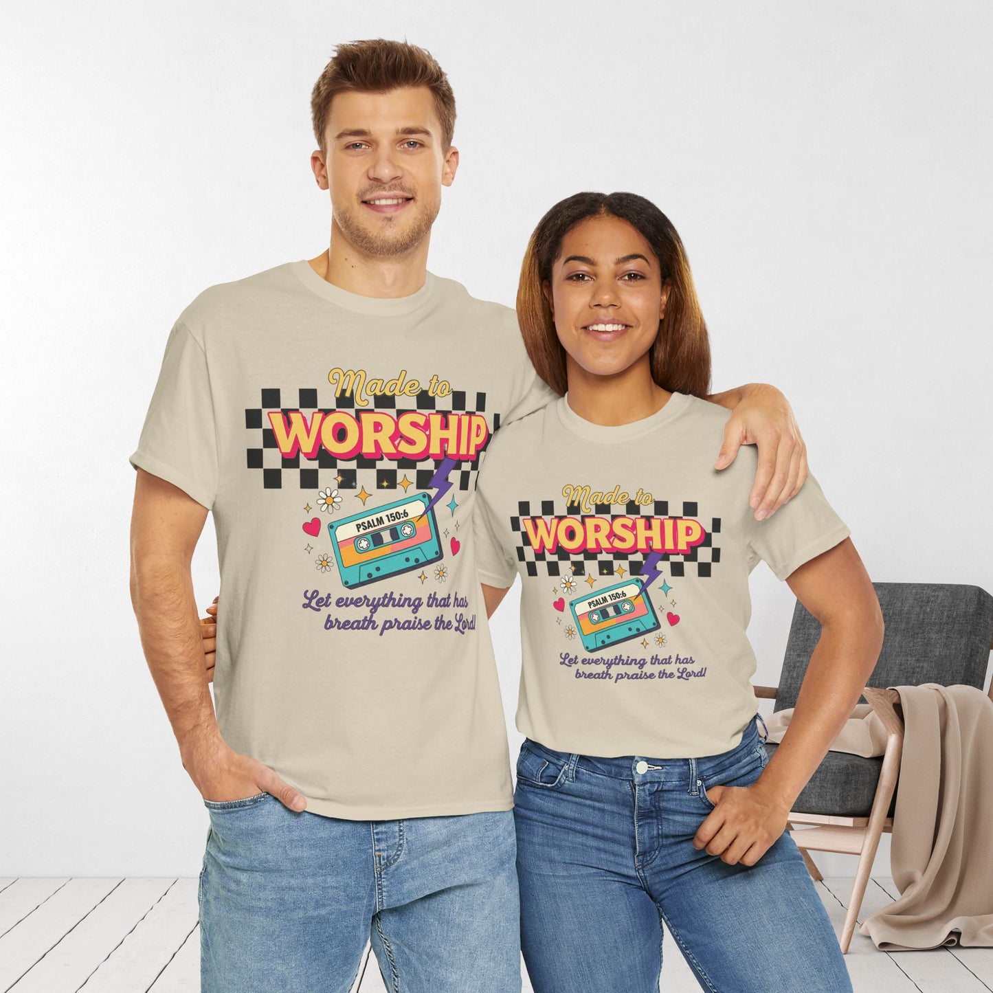 Made to Worship Heavy Cotton Tee