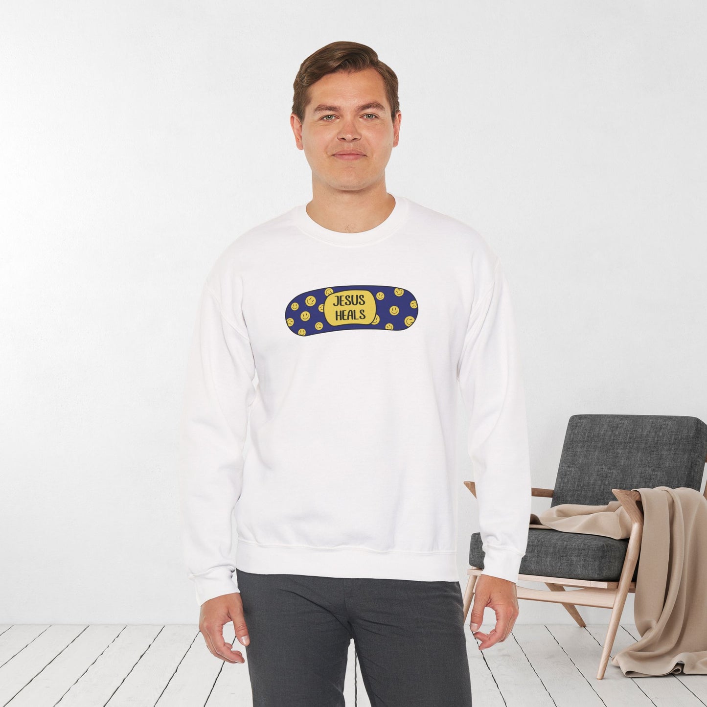 Jesus Heals Sweatshirt