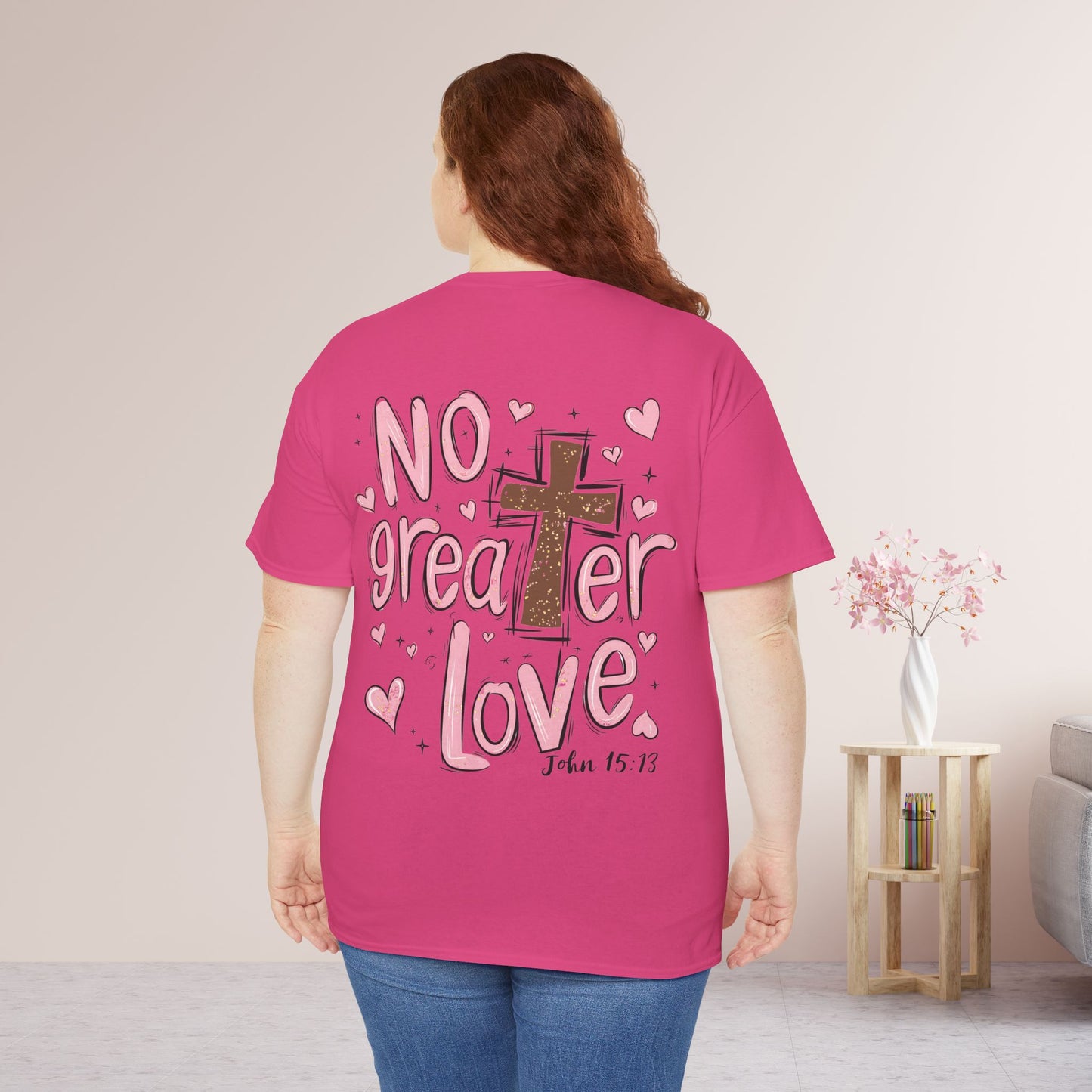 No Greater Love Heavy Cotton Tee