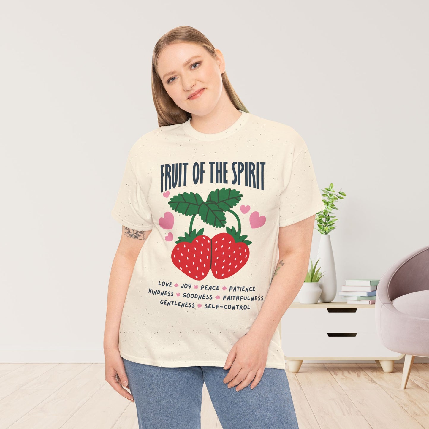 Fruit of The Spirit Heavy Cotton Tee
