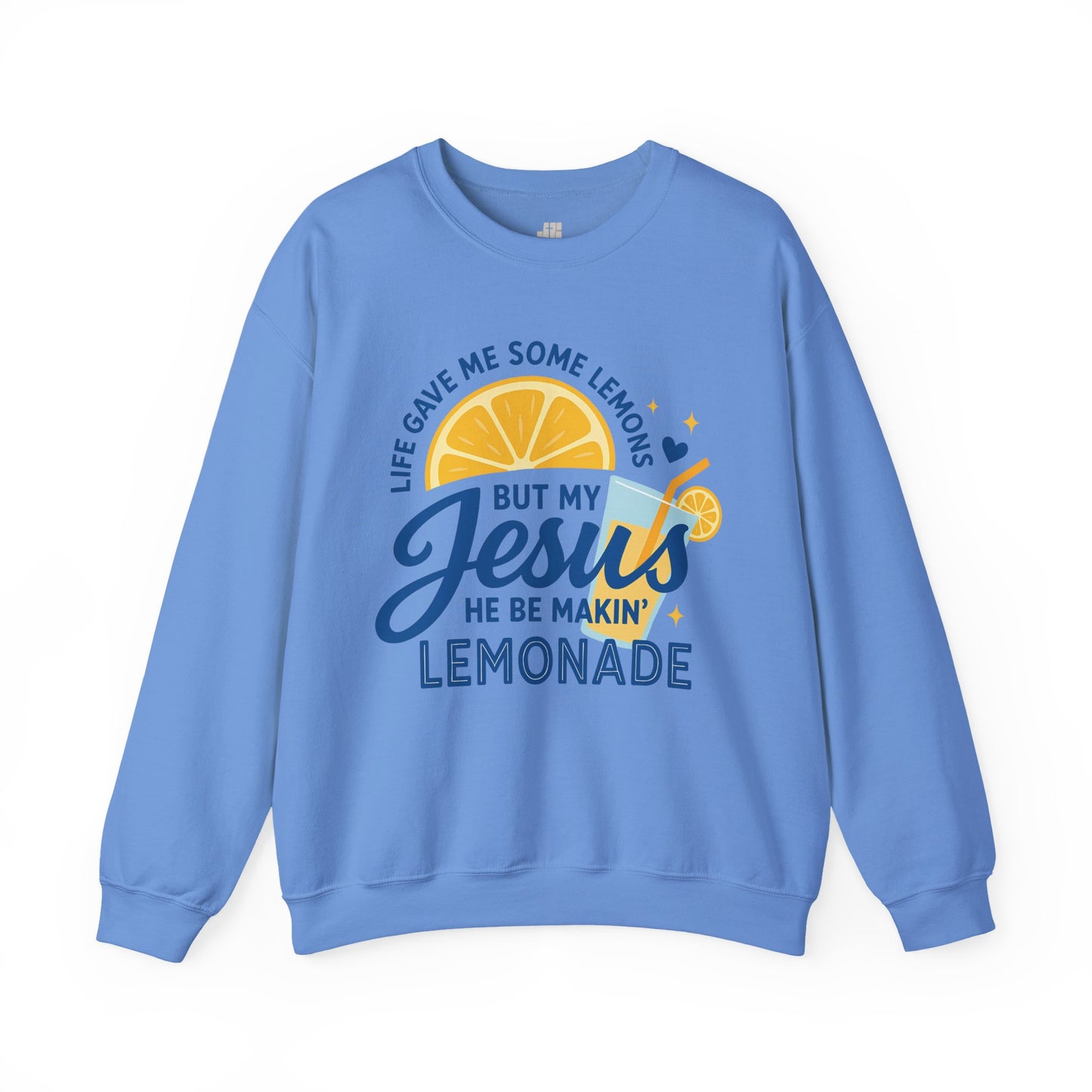 Life Gave Me Lemons But My Jesus Makes Lemonade Sweatshirt - Christian Pullover