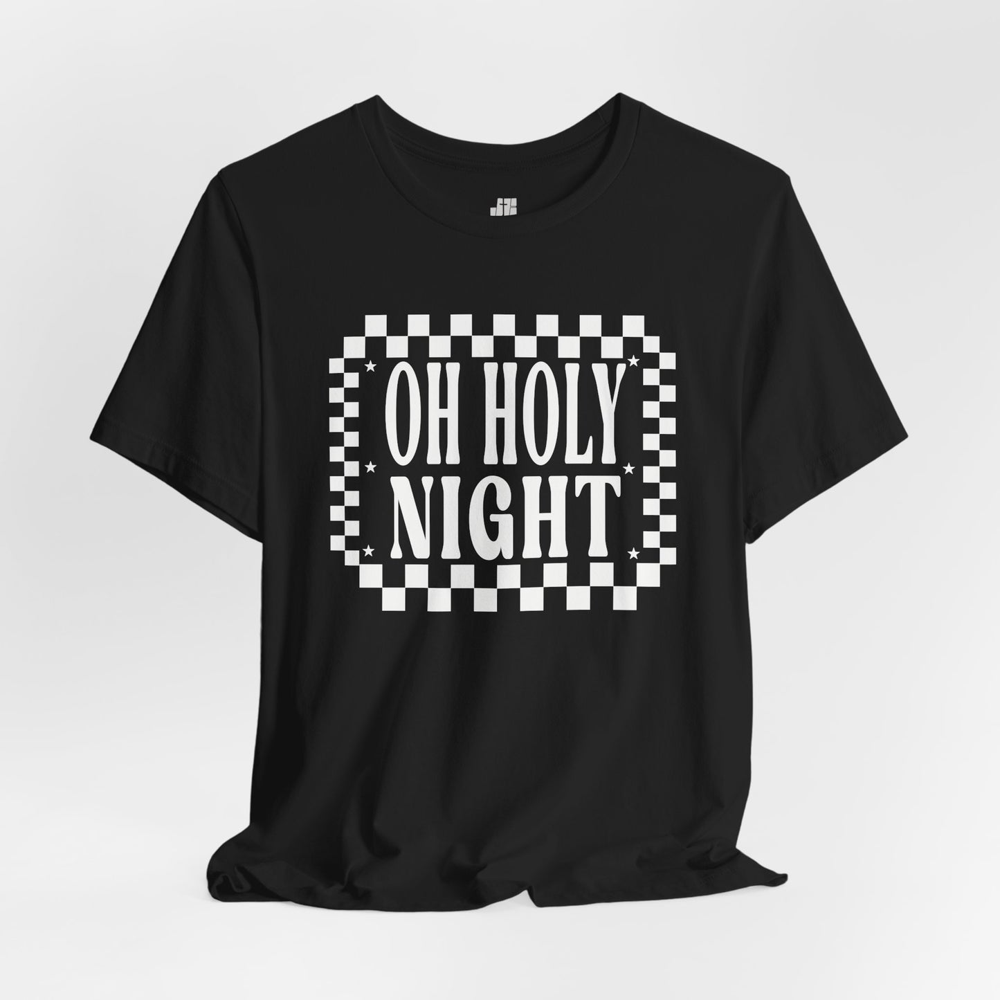 Oh Holy Night Soft Cotton Tee - Christian Christmas Shirt