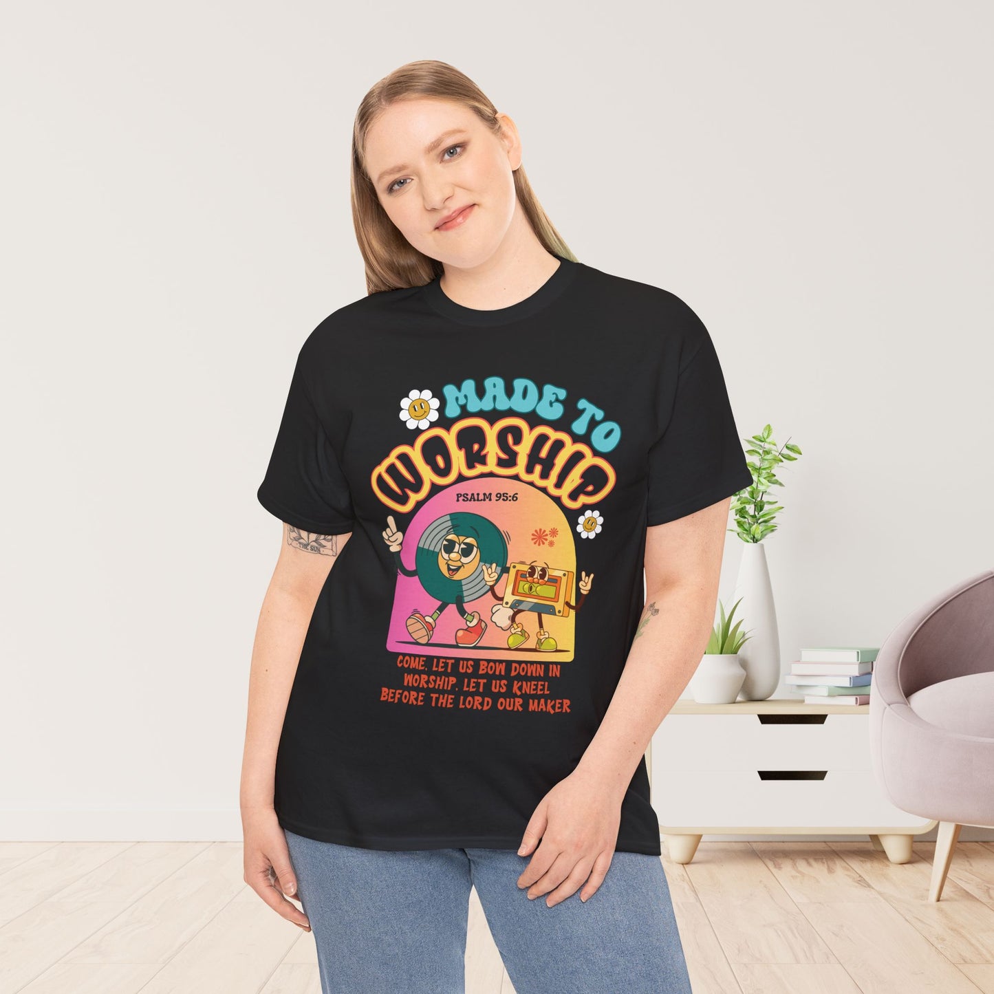Made To Worship Heavy Cotton Tee