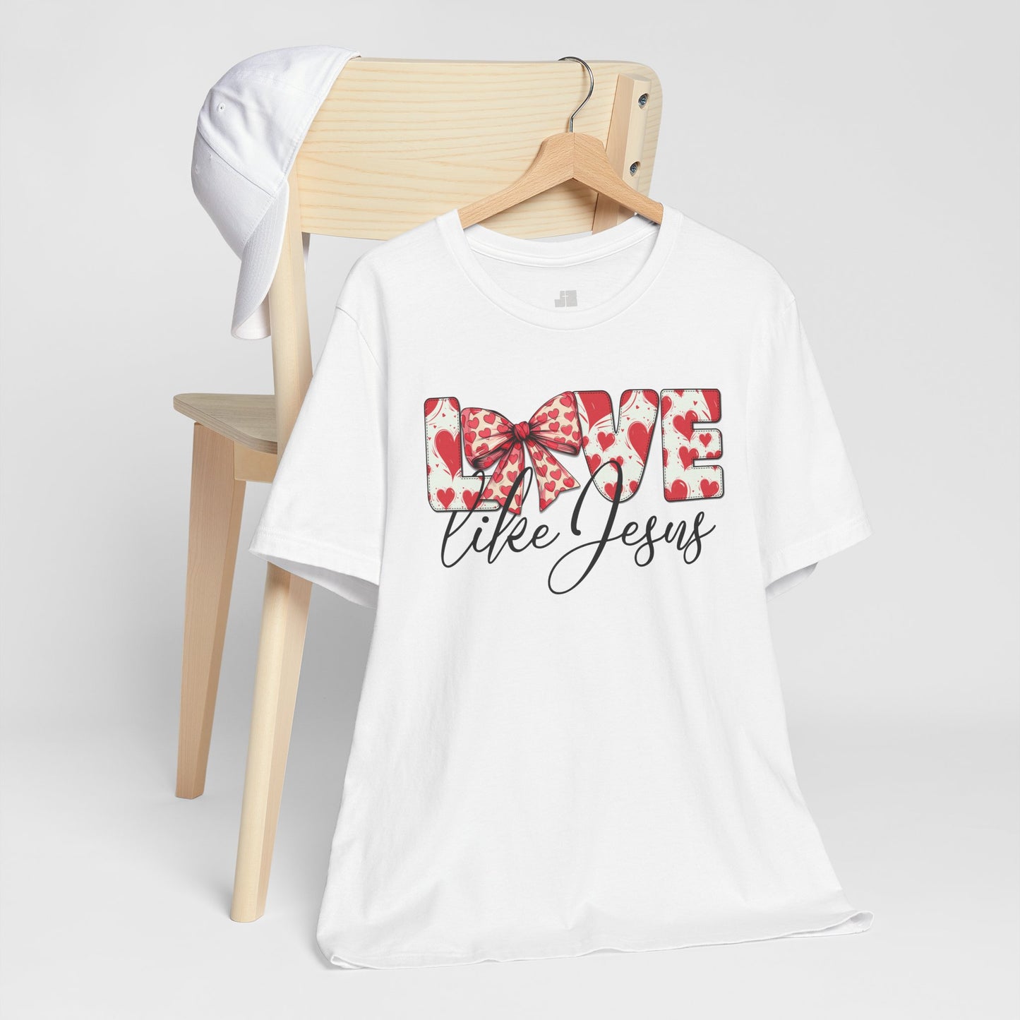 Love Like Jesus Soft Cotton Tee - Christian Shirt