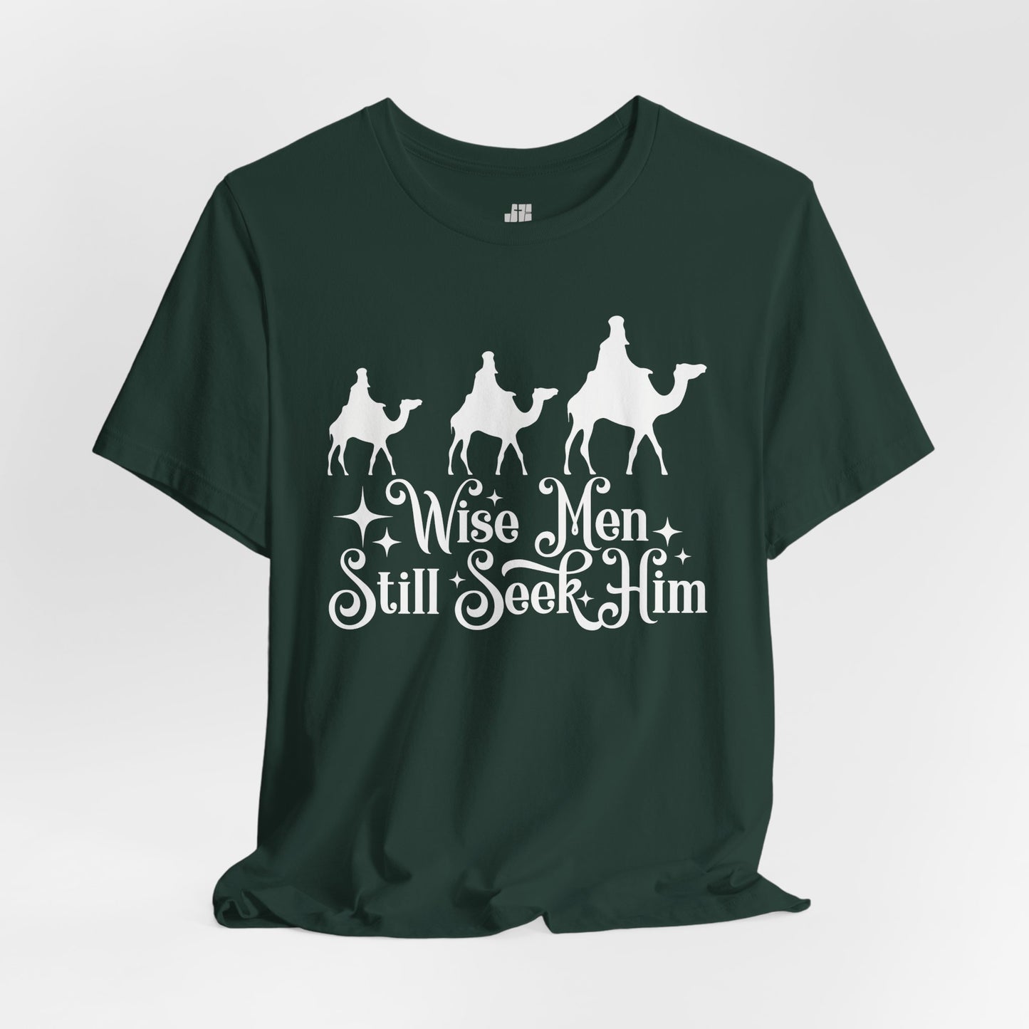 Wise Men Still Seek Him Soft Cotton Tee - Christian Christmas Shirt