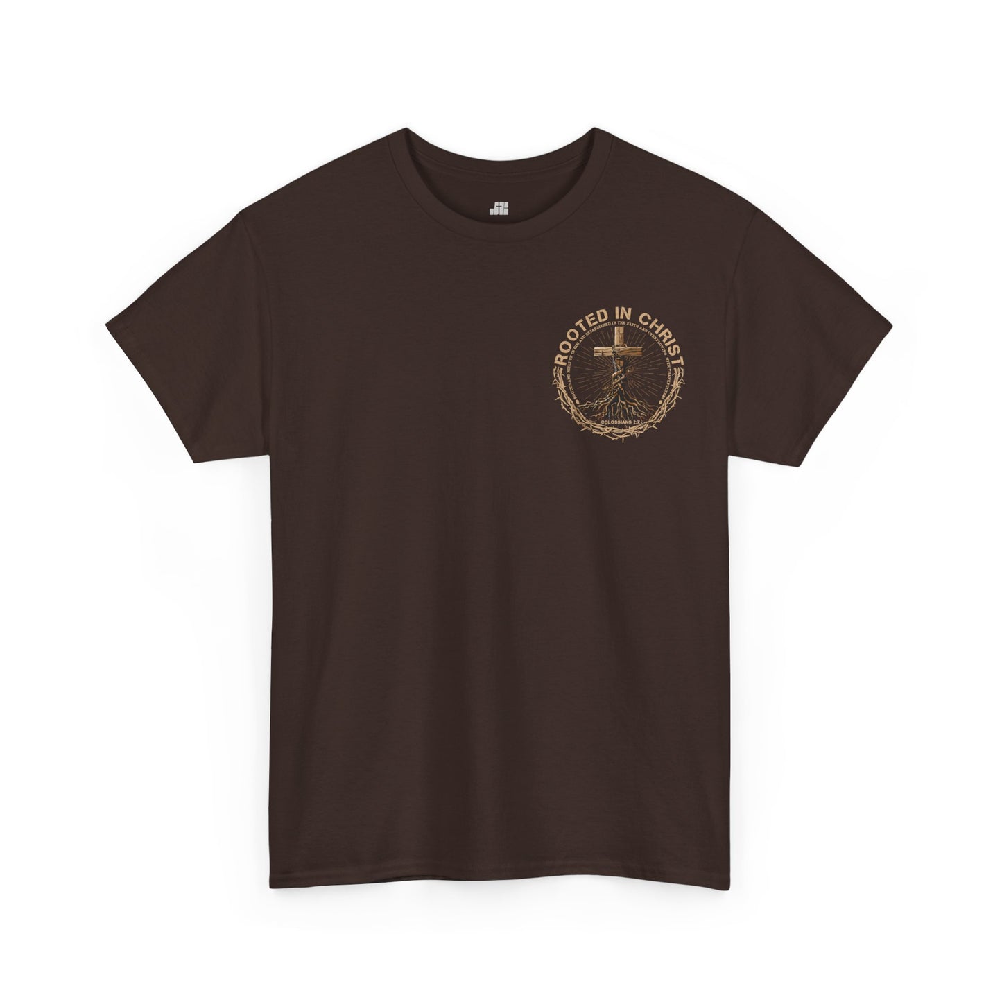 Rooted in Christ Heavy Cotton Tee