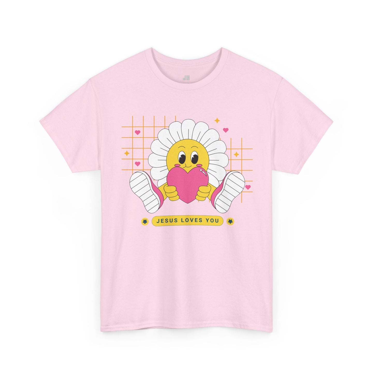 Jesus Loves You Heavy Cotton Tee