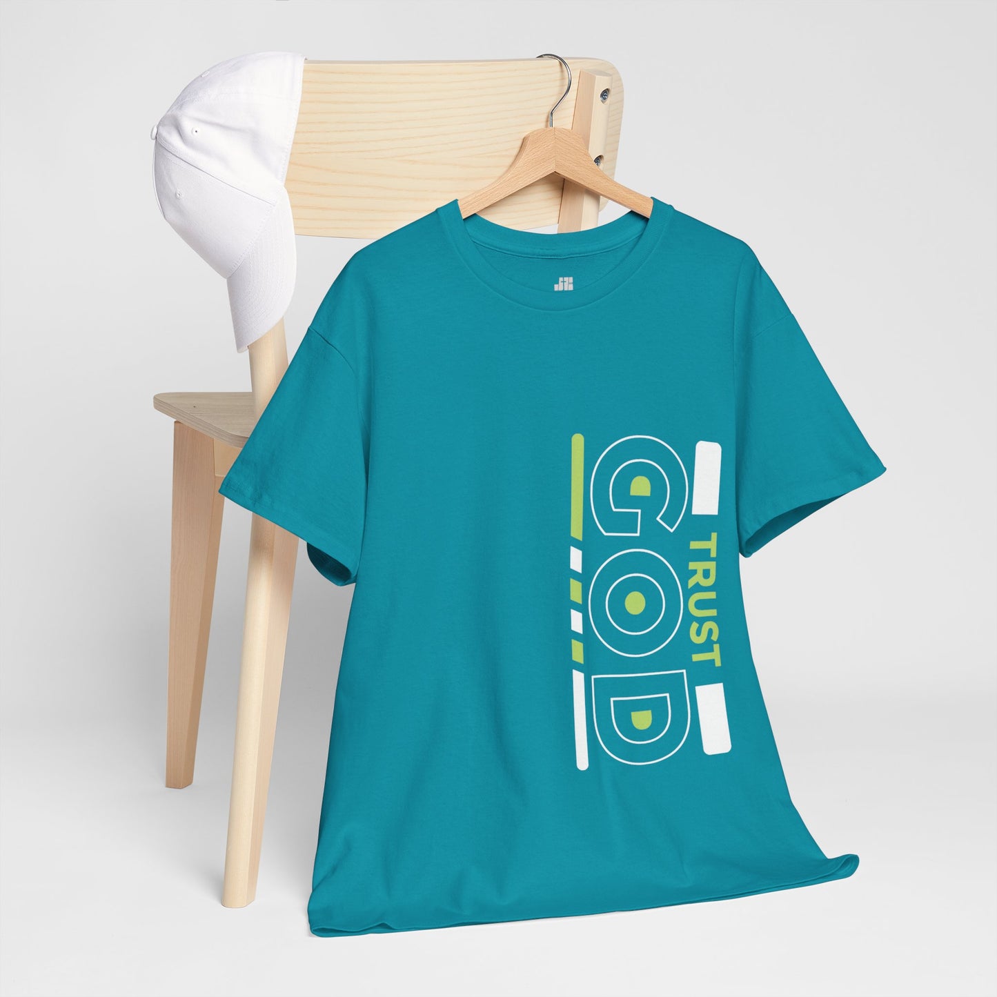 Keep Calm and Trust God Heavy Cotton Tee