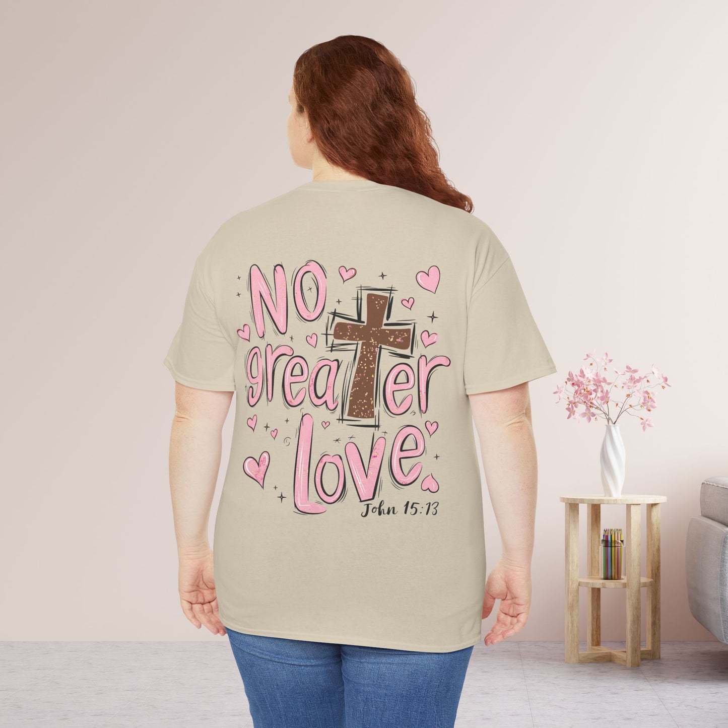 No Greater Love Heavy Cotton Tee
