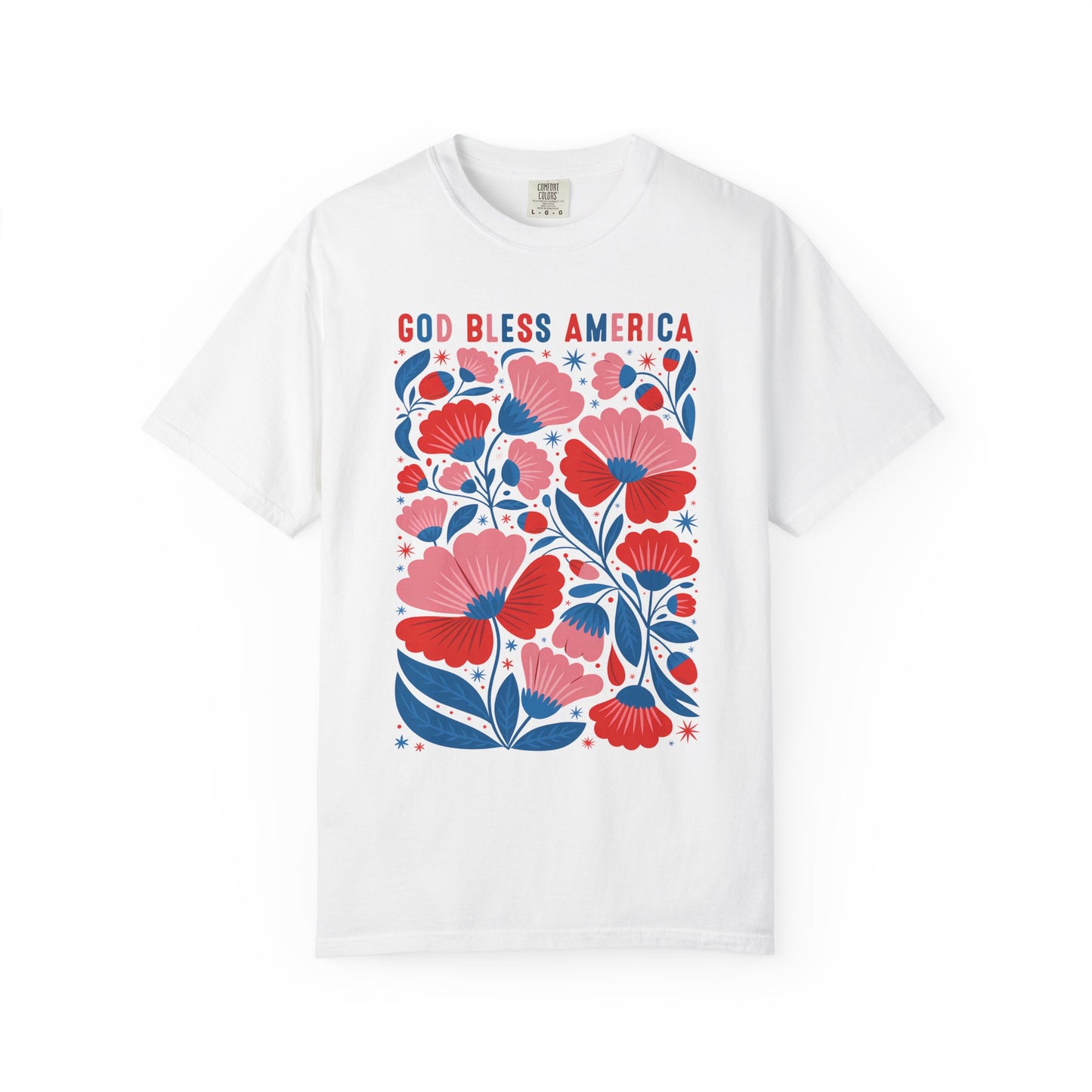 God Bless America Comfort Colors Shirt