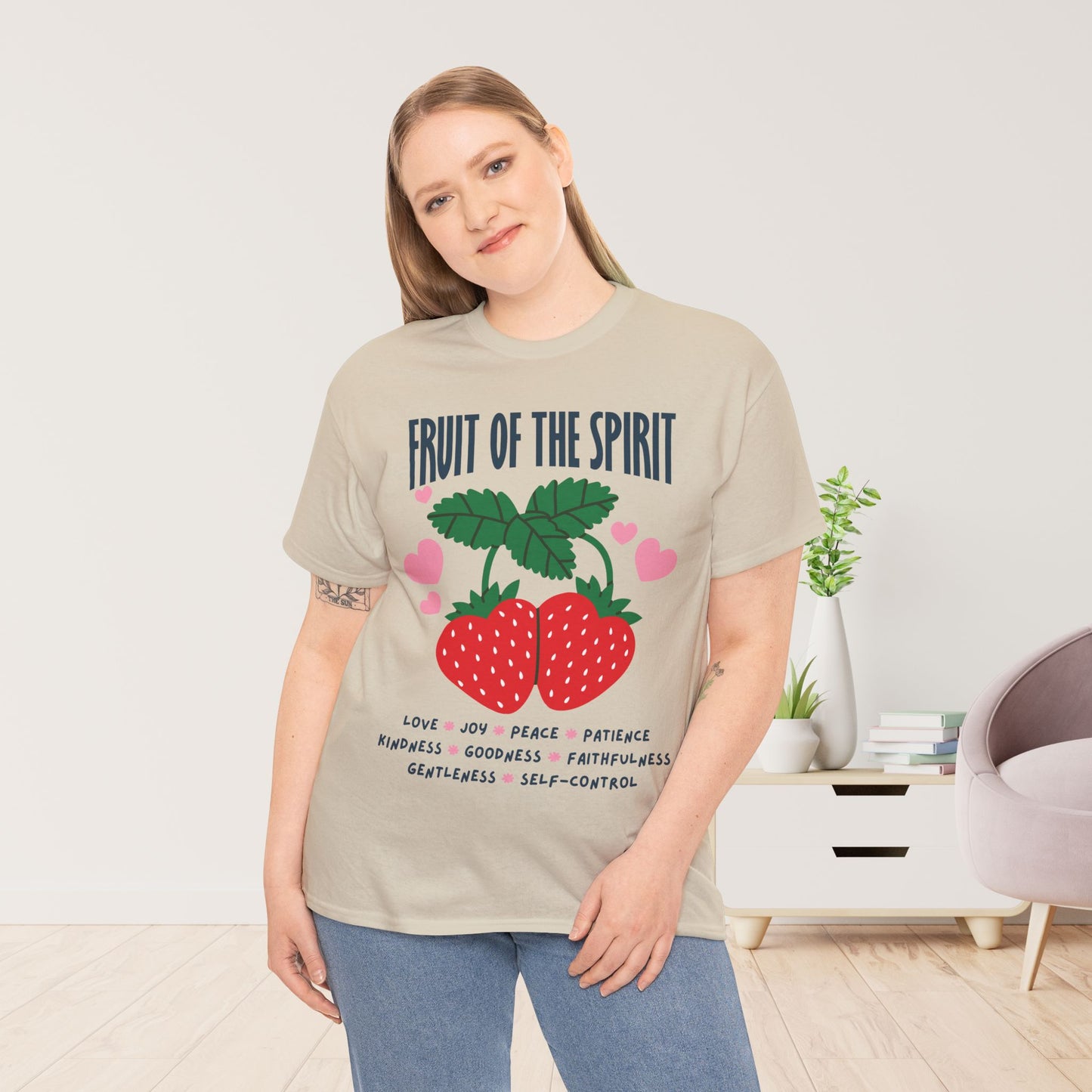 Fruit of The Spirit Heavy Cotton Tee