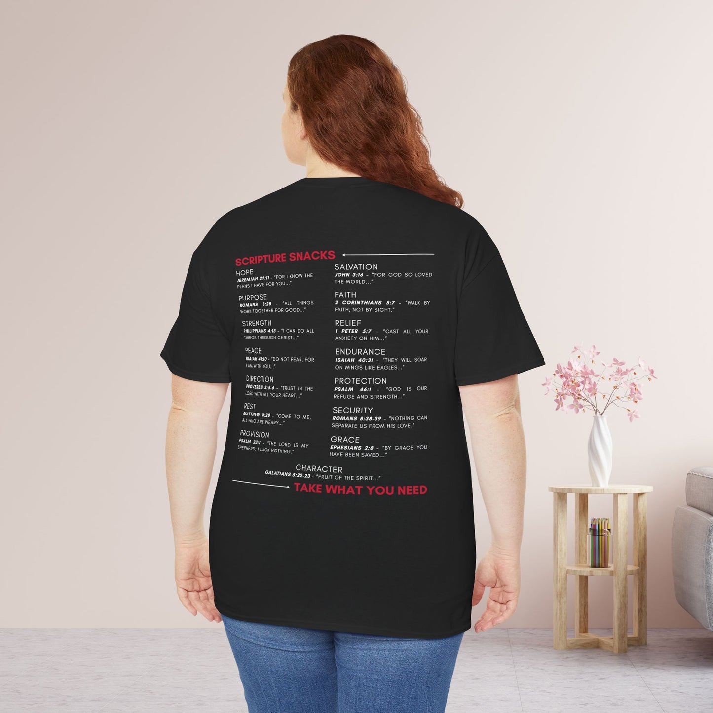 Hungry? Grab a Scripture Heavy Cotton Tee