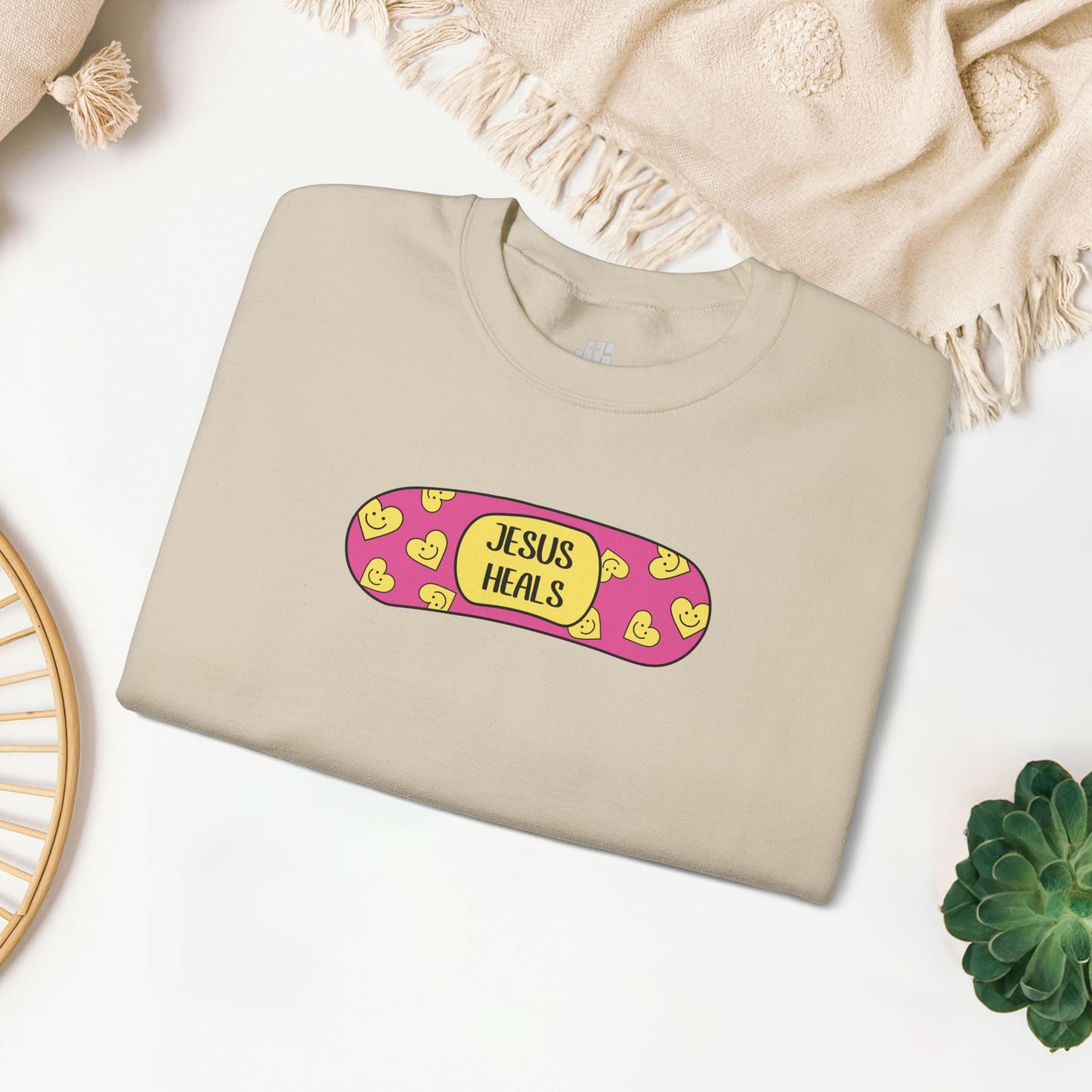 Jesus Heals Sweatshirt