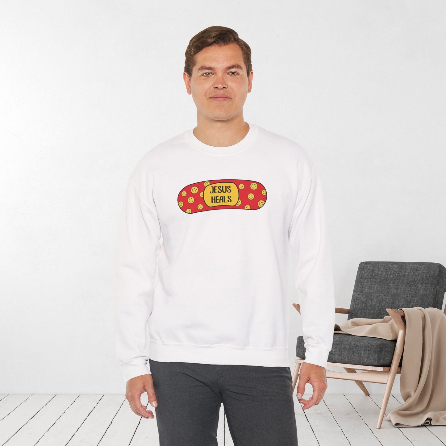 Jesus Heals Sweatshirt