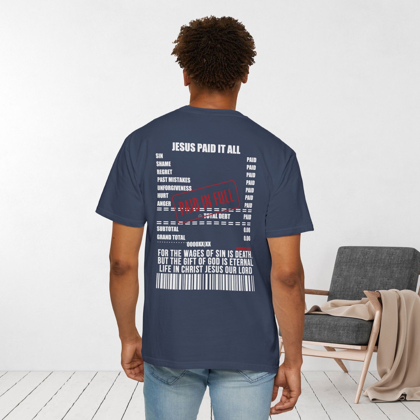 Jesus Paid the Price Comfort Colors Shirt