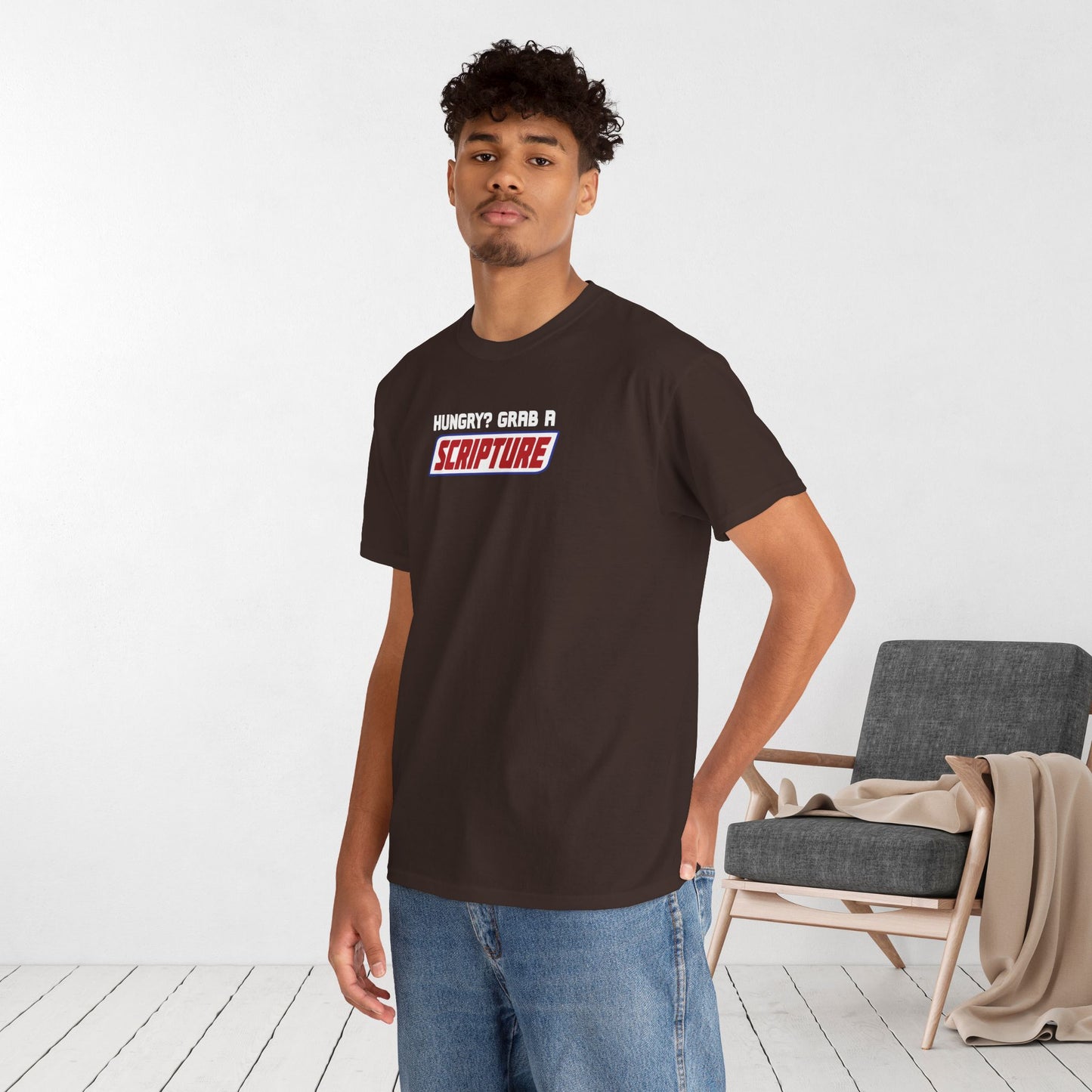 Hungry? Grab a Scripture Heavy Cotton Tee