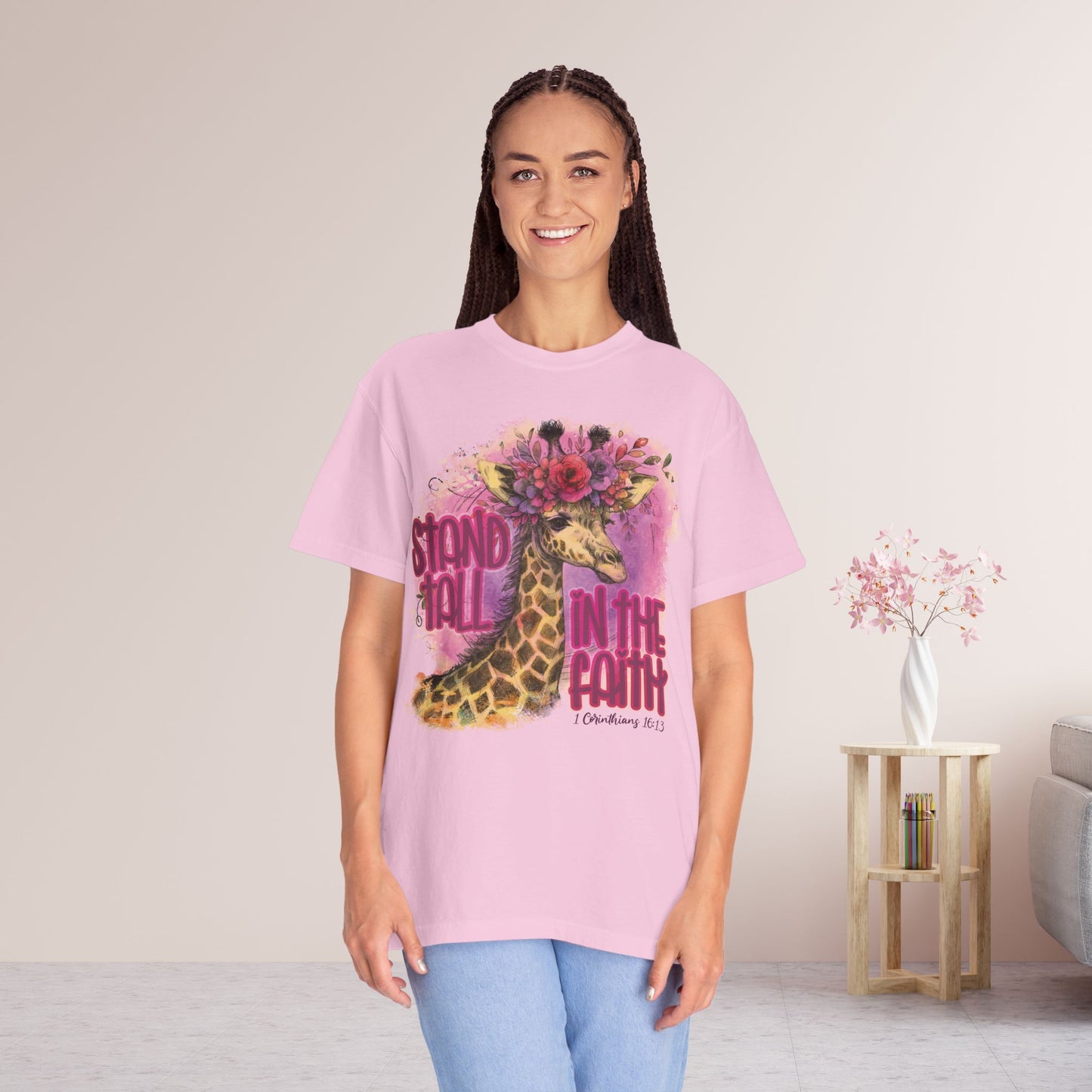 Stand Tall in the Faith Comfort Colors Shirt