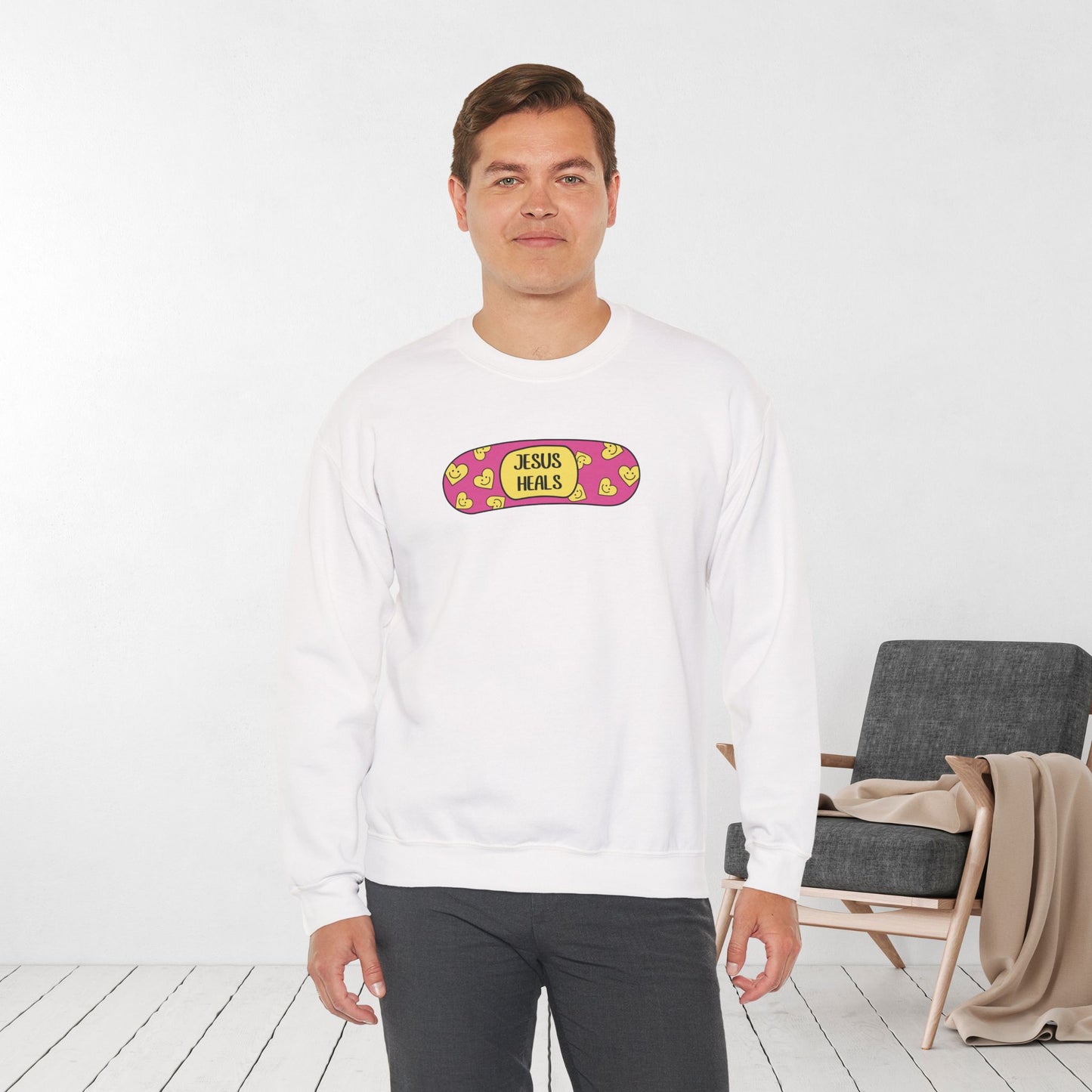 Jesus Heals Sweatshirt
