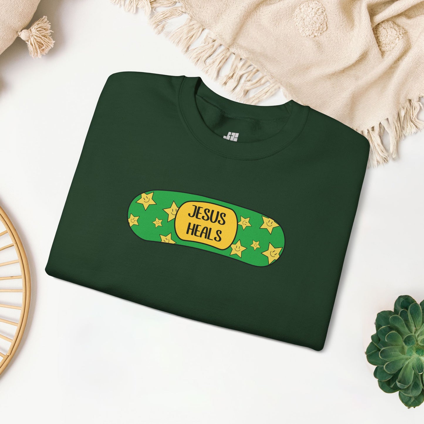 Jesus Heals Sweatshirt