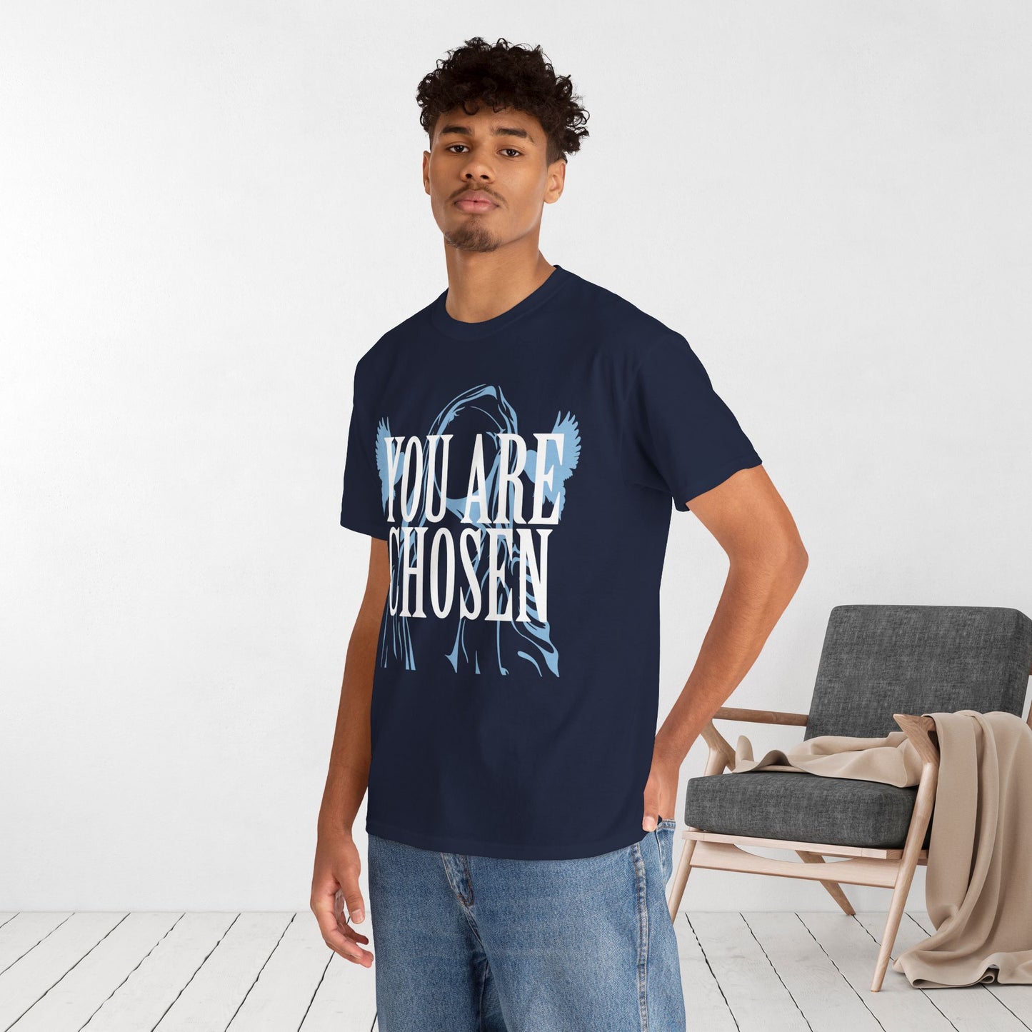 You Are Chosen Heavy Cotton Tee