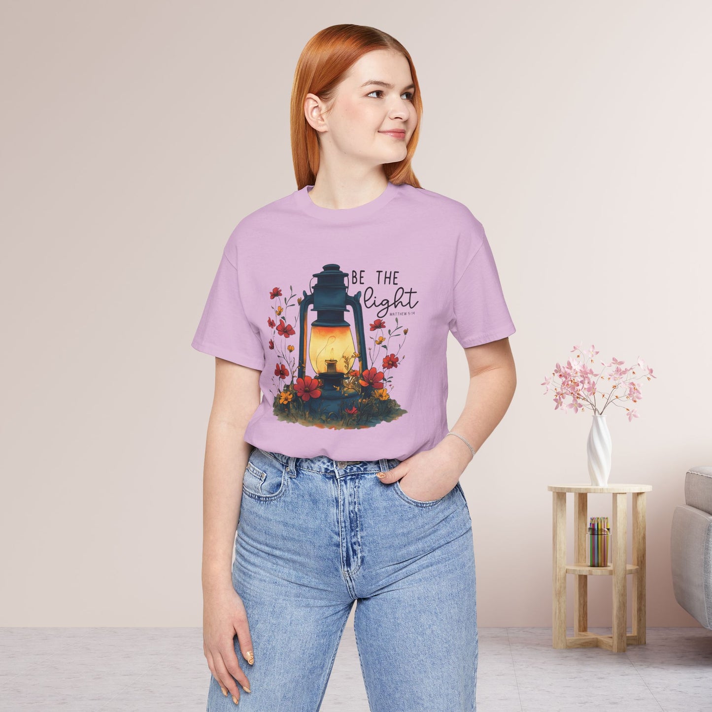 Be The Light Soft Cotton Tee