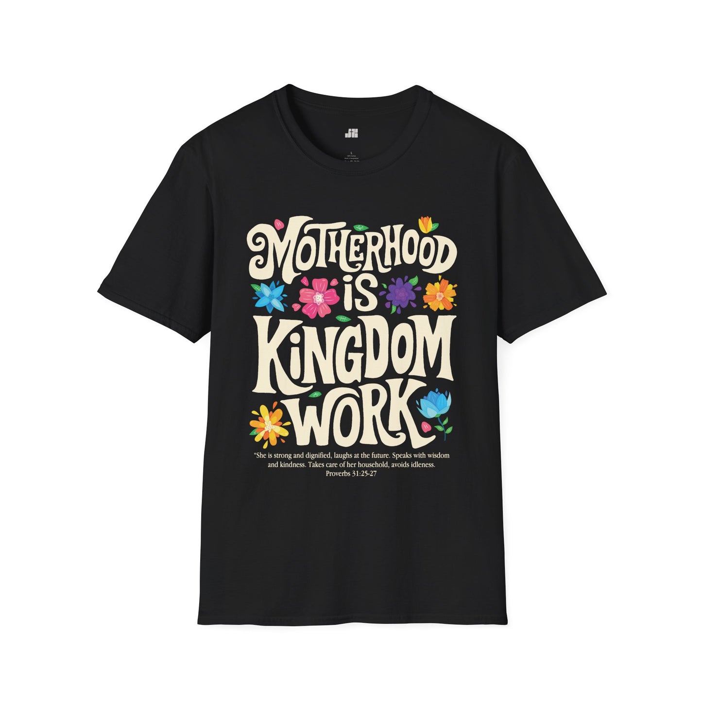 Motherhood is Kingdom Work Softstyle T-shirt