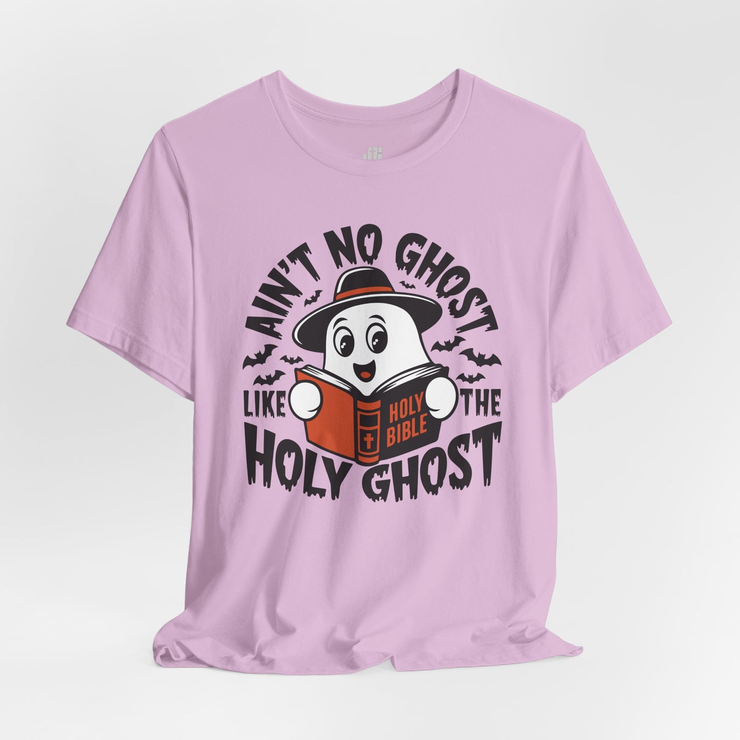 Ain't No Ghost Like The Holy Ghost Soft Cotton Tee - Christian Shirt