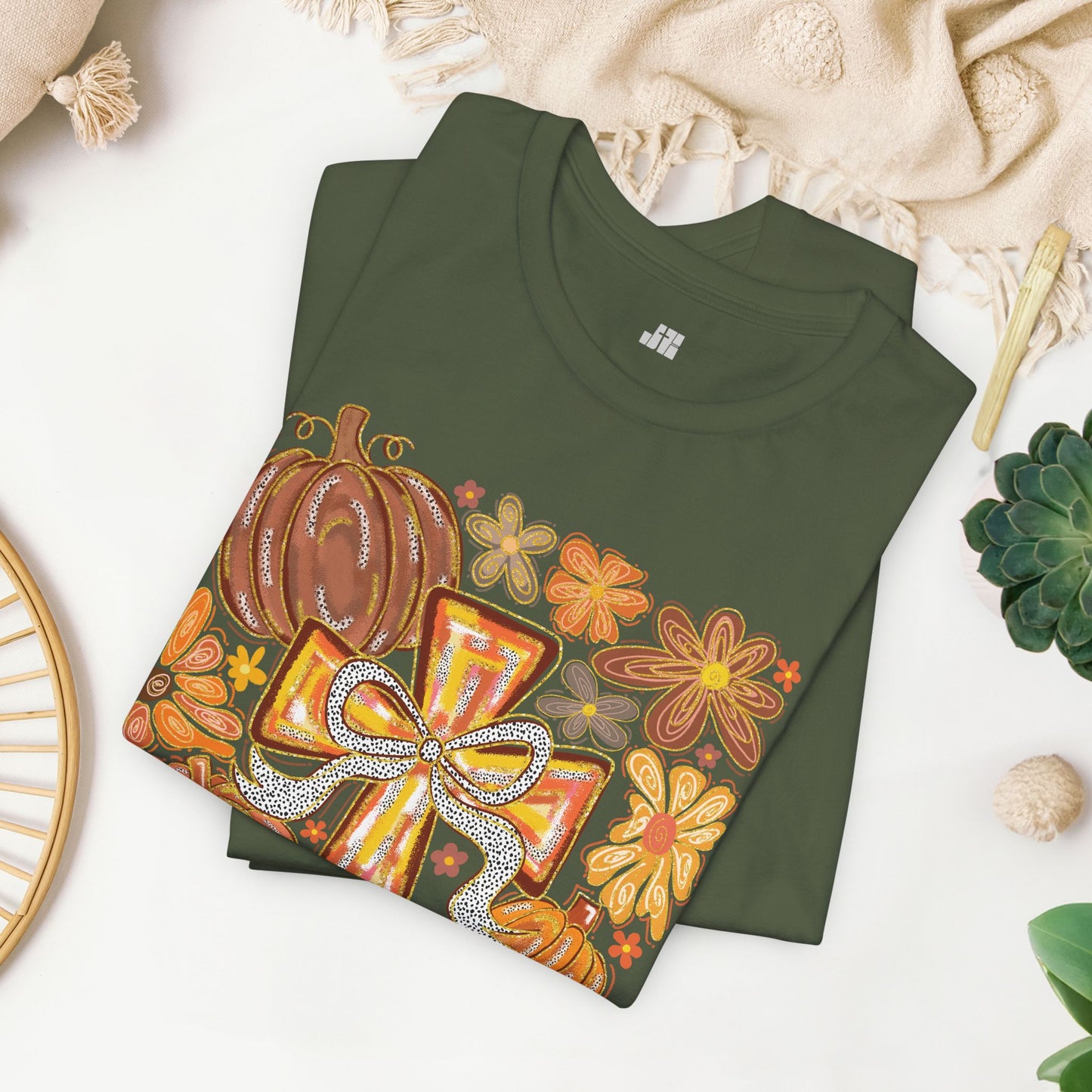 Trendy Fall Christian Soft Cotton Tee