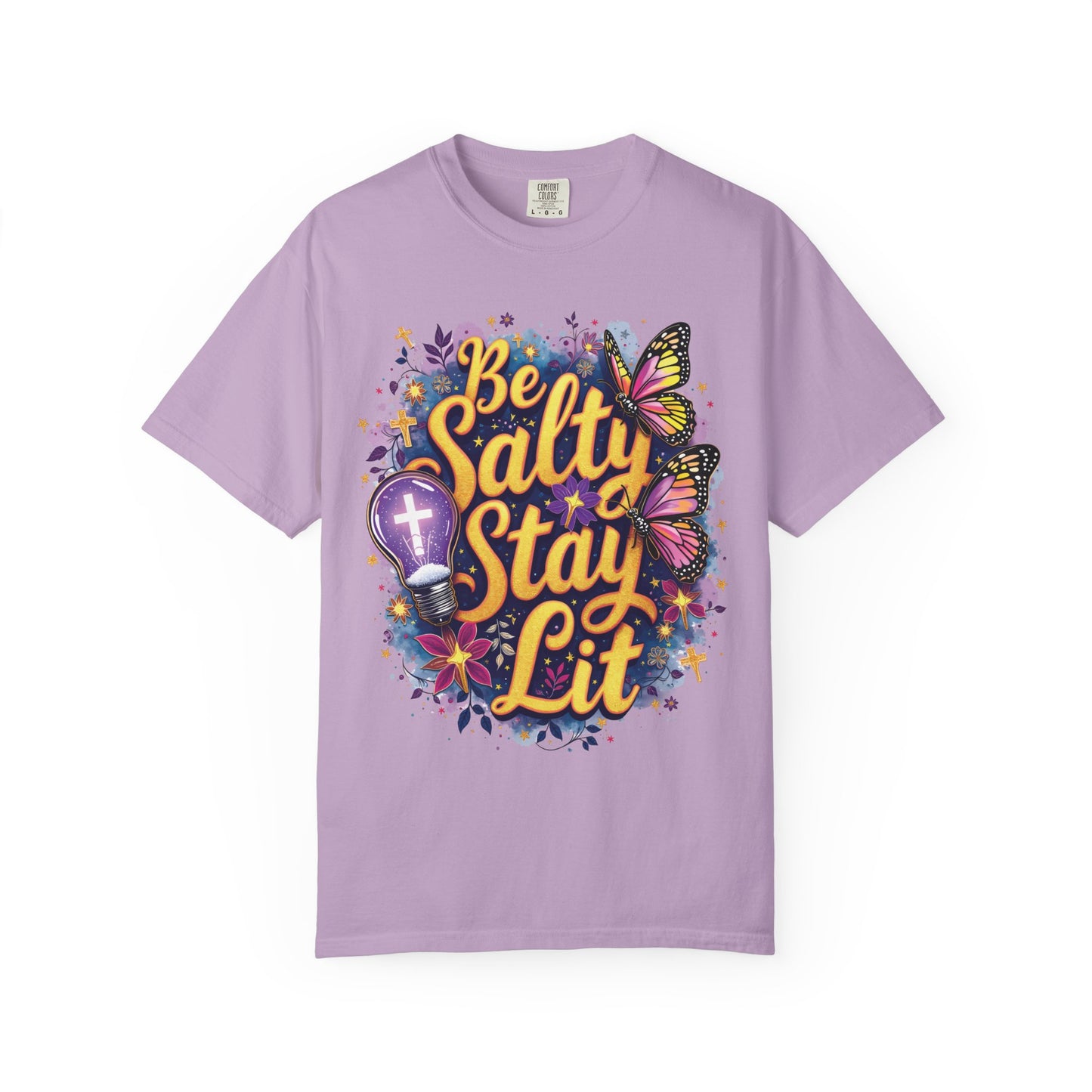 Be Salty Stay Lit Comfort Colors Shirt