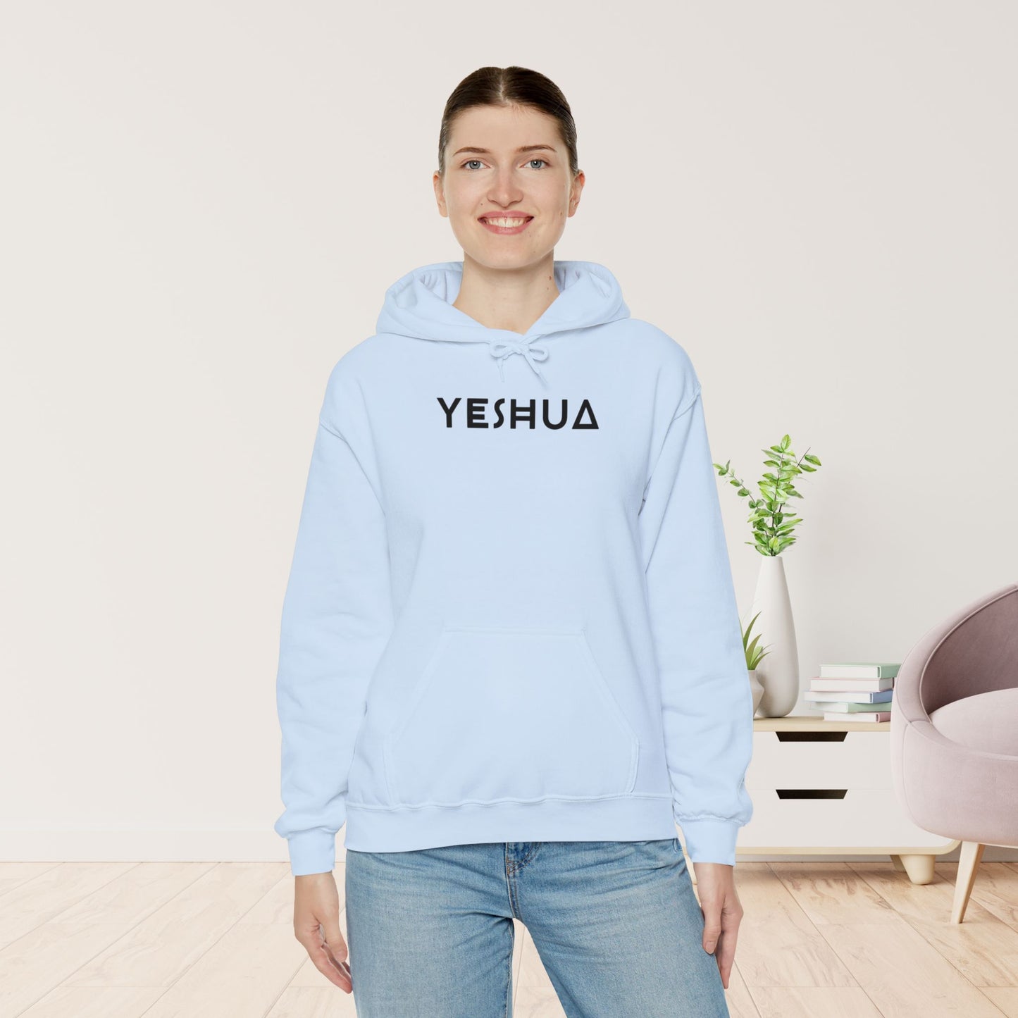 YESHUA Hoodie - Minimalist Christian Hoodie