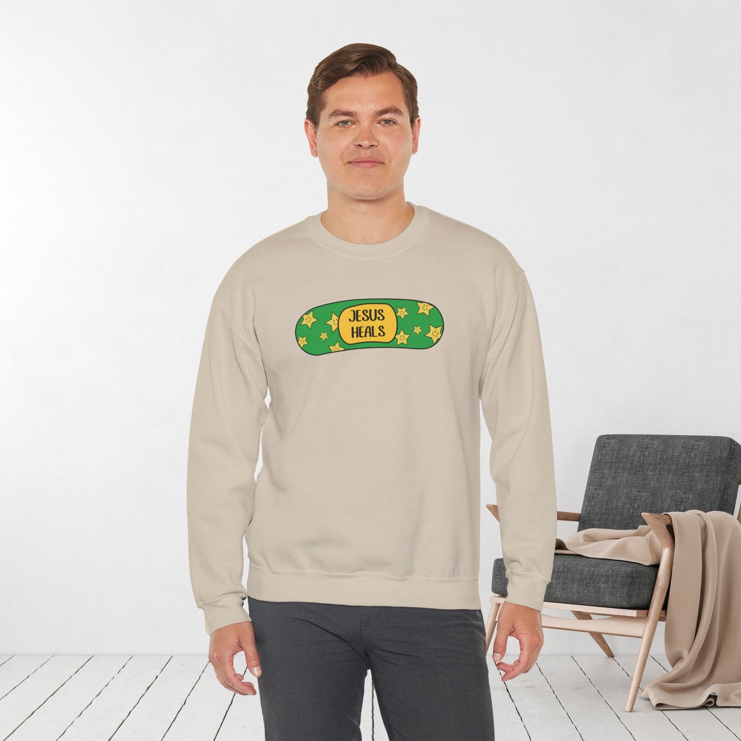 Jesus Heals Sweatshirt
