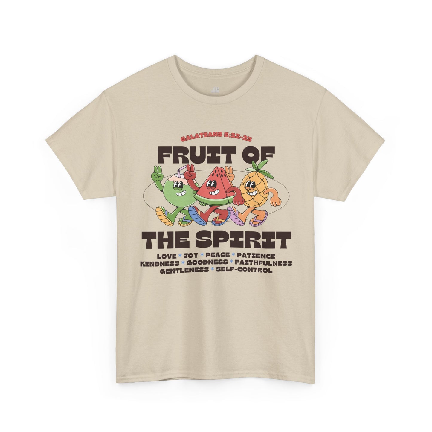 Fruit of The Spirit Heavy Cotton Tee