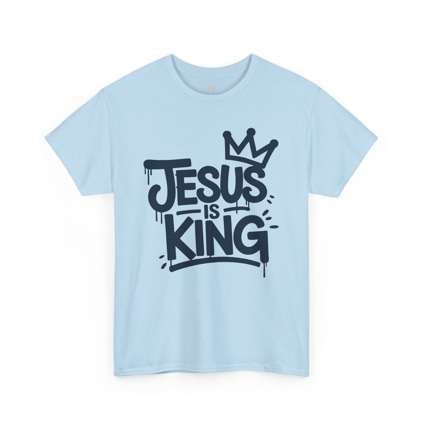 Jesus is King Heavy Cotton Tee