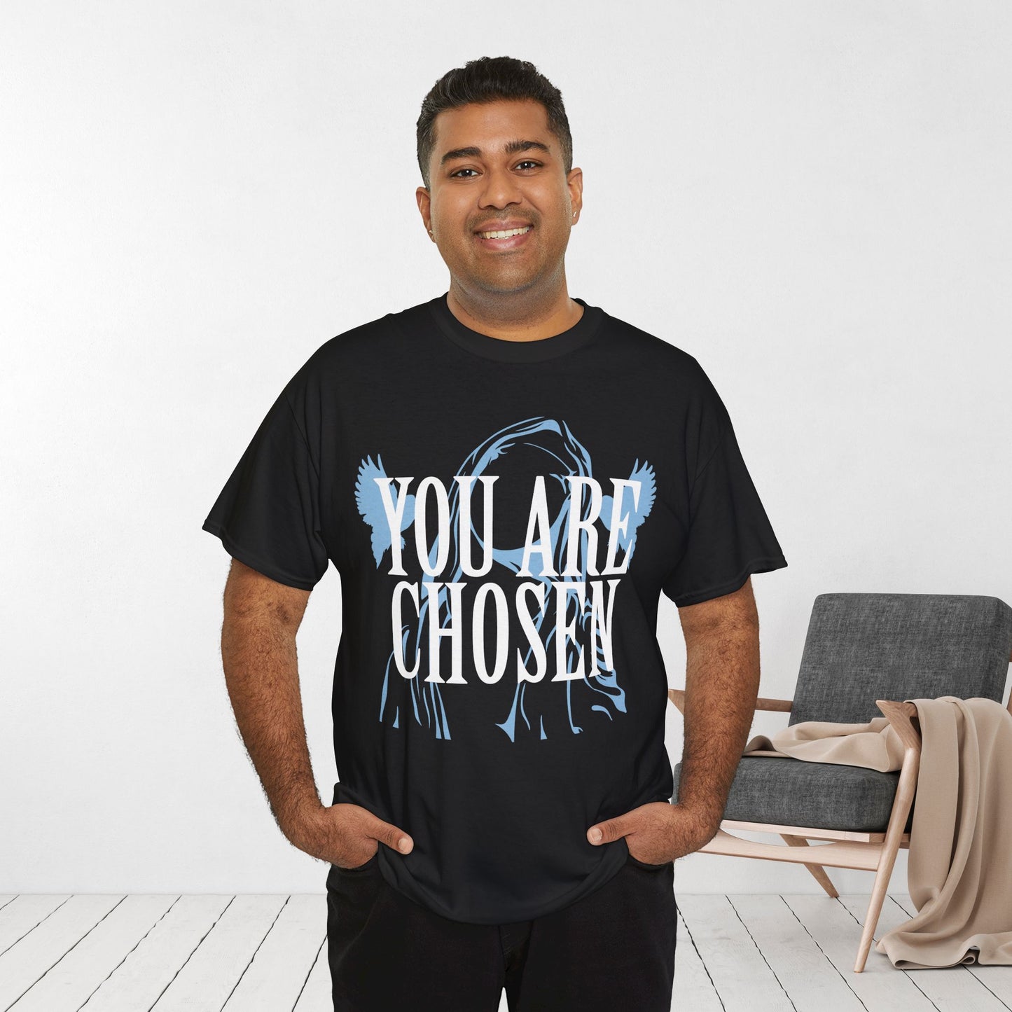 You Are Chosen Heavy Cotton Tee