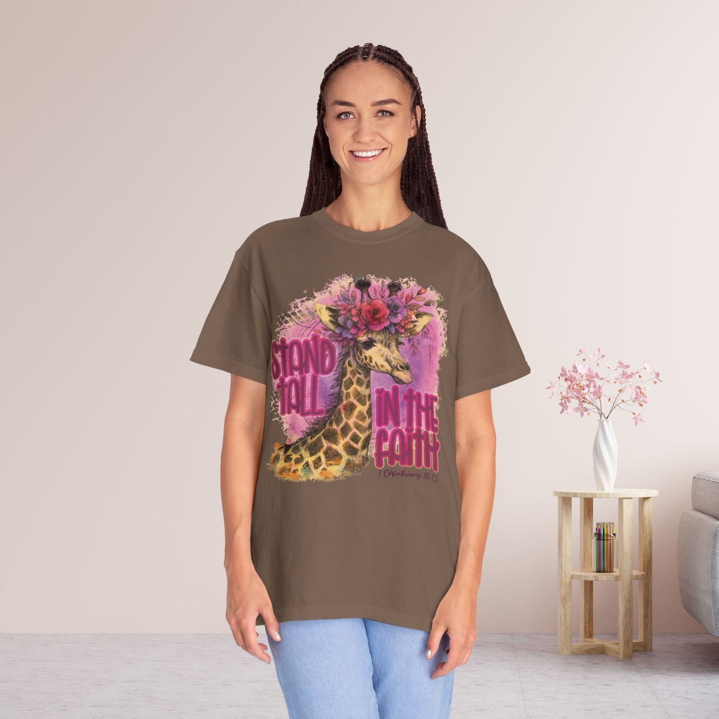 Stand Tall in the Faith Comfort Colors Shirt