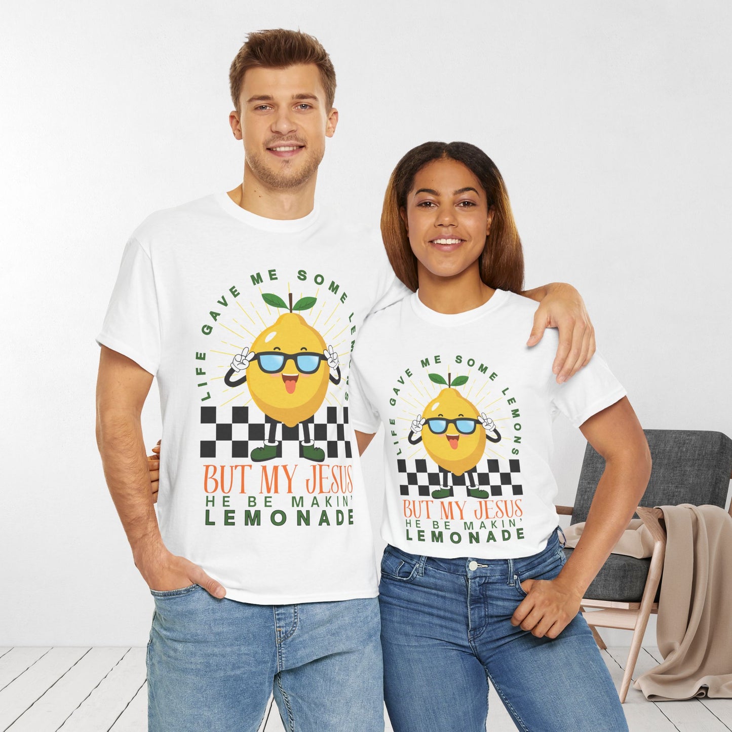 Life Game Me Lemons Heavy Cotton Tee