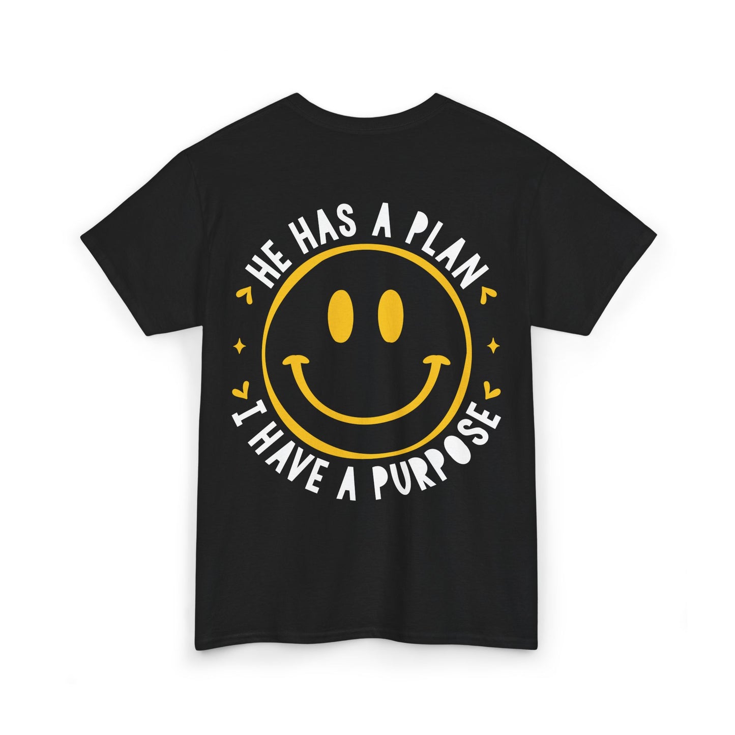 He Has a Plan, I Have a Purpose Heavy Cotton Tee
