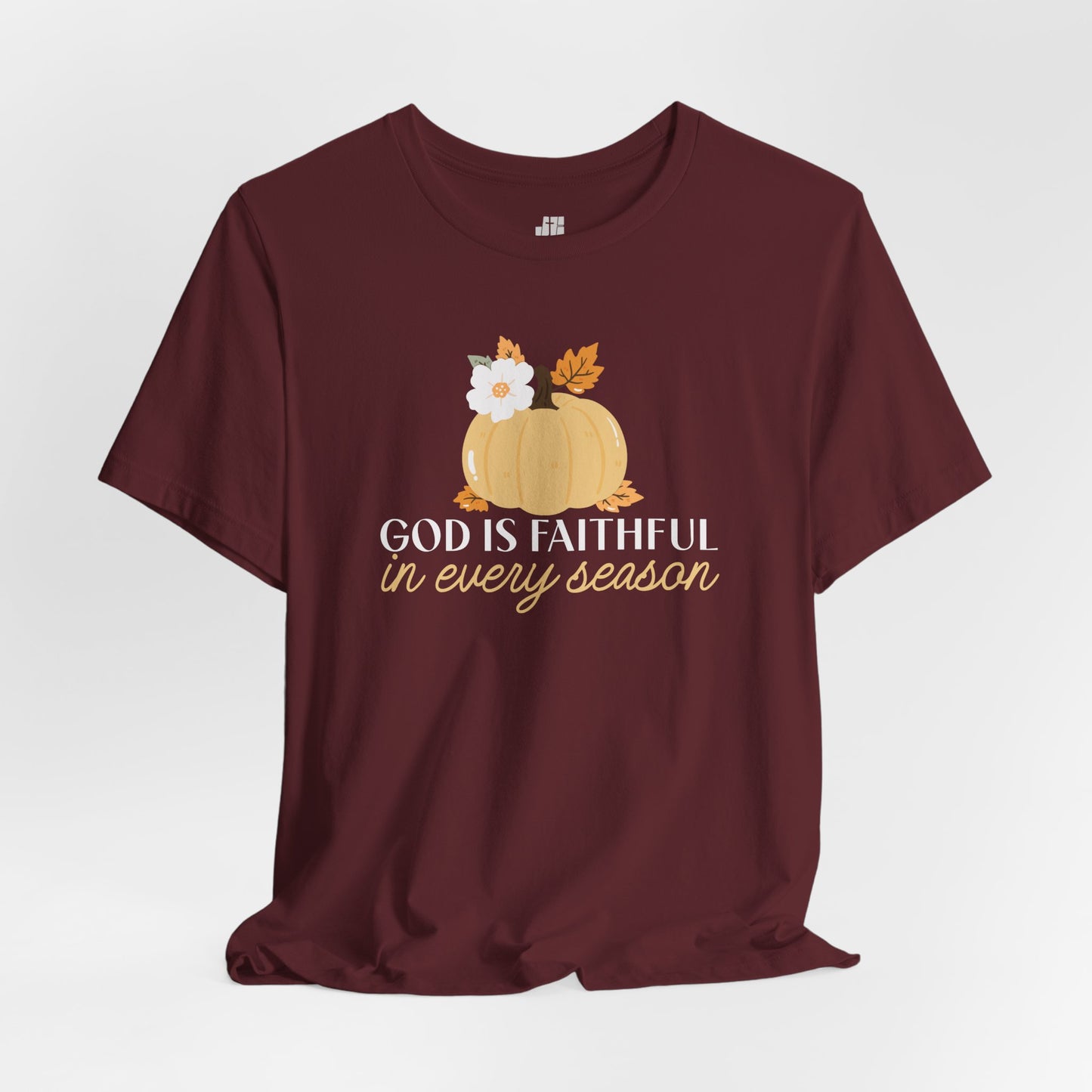 God is Faithful in Every Season Soft Cotton Tee