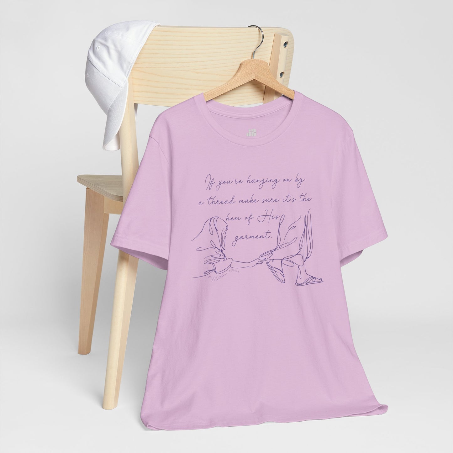 If You’re Hanging On By a Thread... Soft Cotton Tee