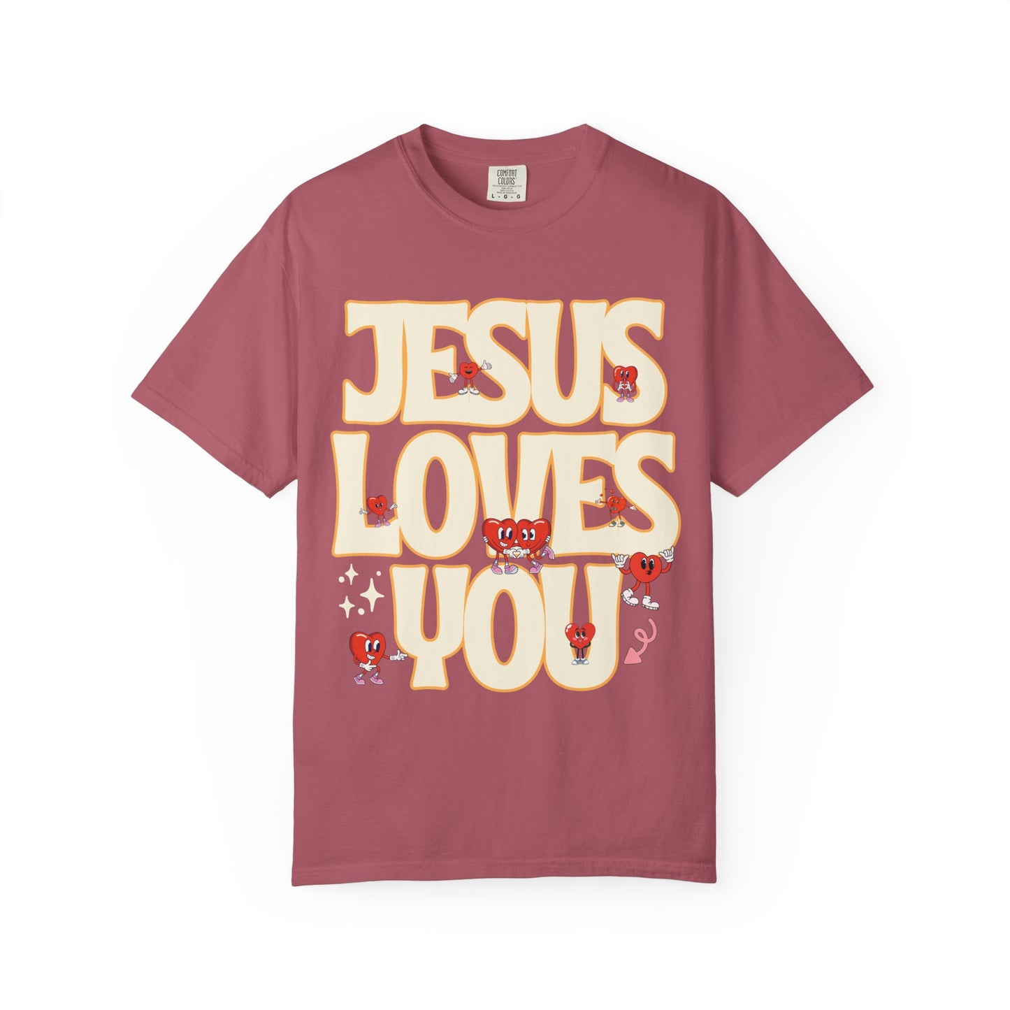 Jesus Loves You Comfort Colors Shirt